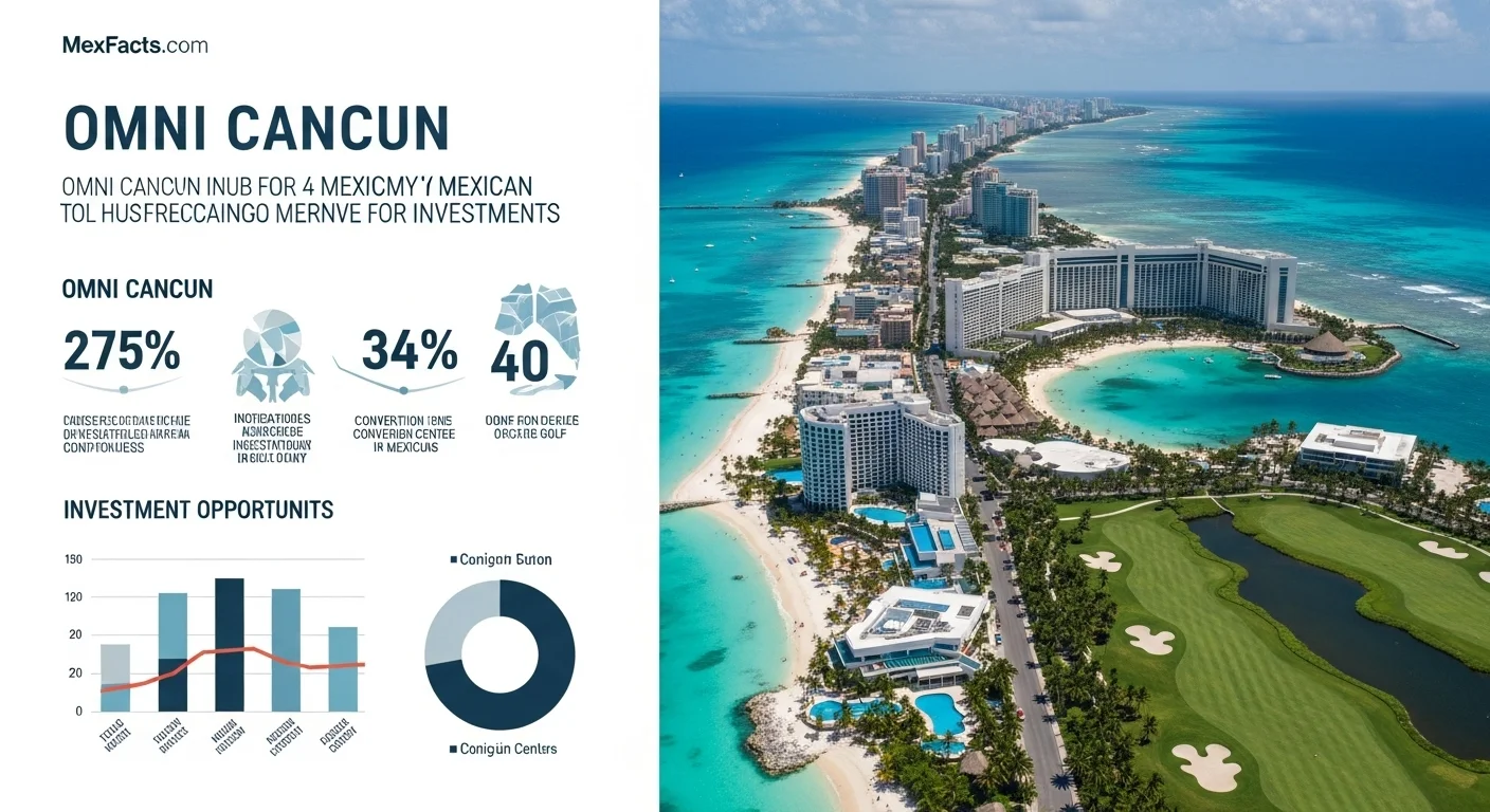 Mexican facts and data about Omni Cancun with statistical information