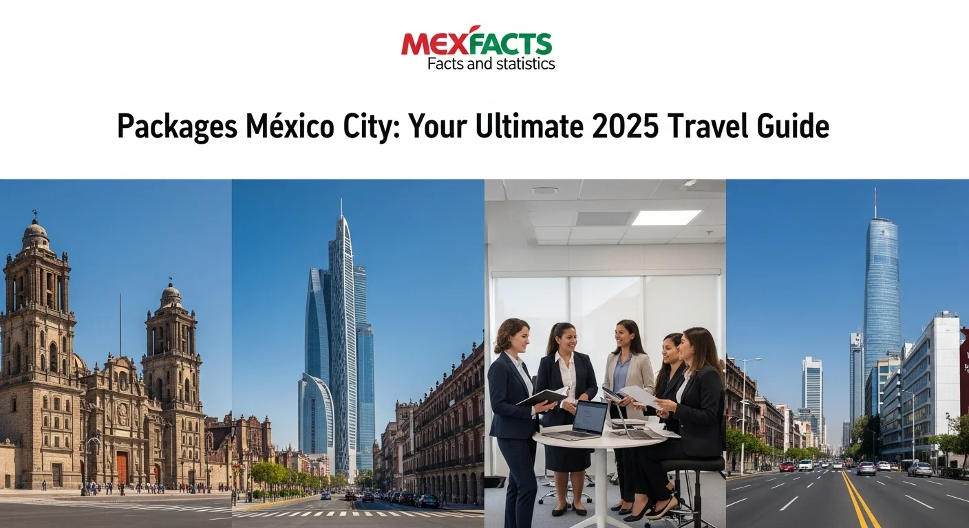 Packages Mexico Citi statistics and information about Mexico for international audience