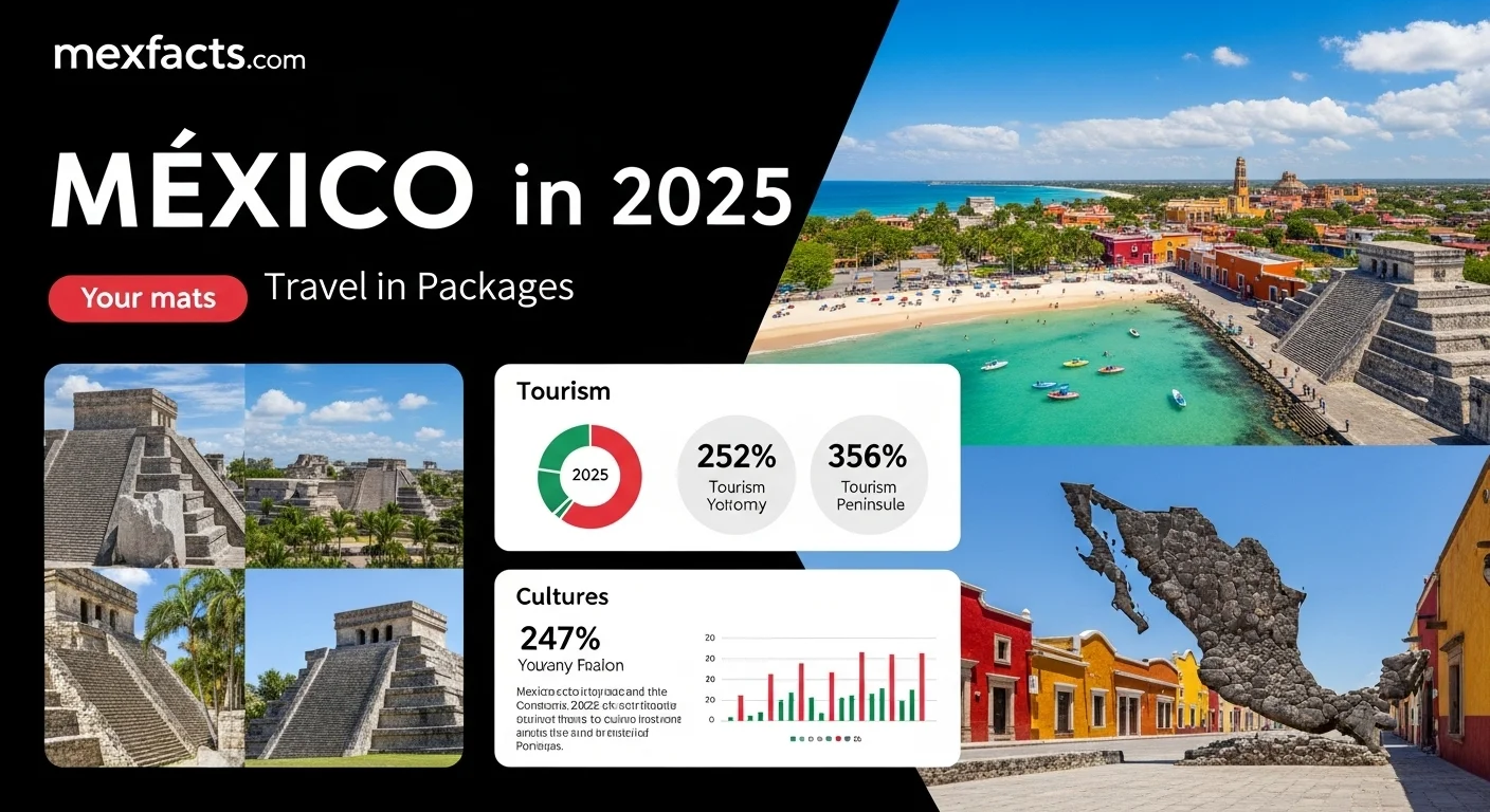 Mexican facts and data about Packages Mexico with statistical information