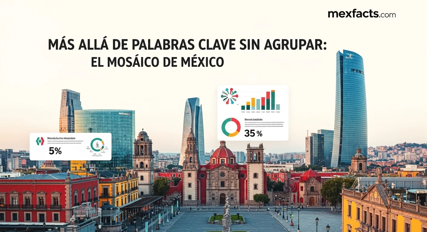 Datos y hechos mexicanos sobre Palabras clave sin agrupar con información estadística