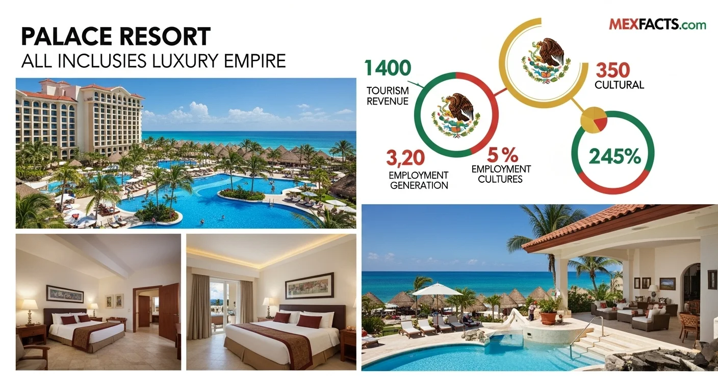 Mexican facts and data about Palace Resort with statistical information