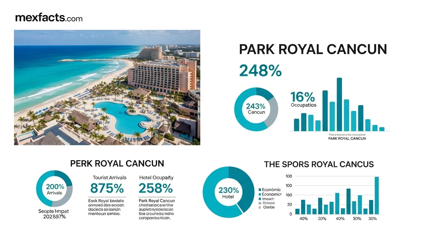 Mexican facts and data about Park Royal Cancun with statistical information