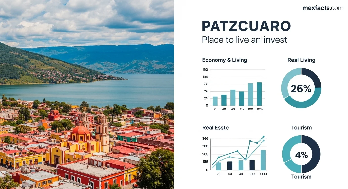 Mexican facts and data about Patzcuaro with statistical information