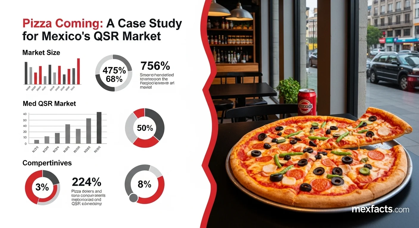 Mexican facts and data about Pizza Coming with statistical information