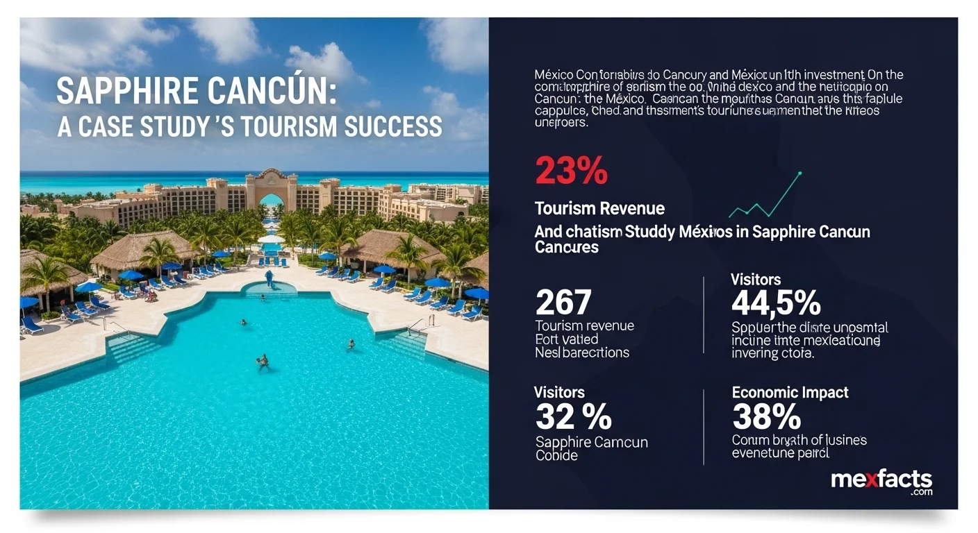 Mexican facts and data about Sapphire Cancun with statistical information