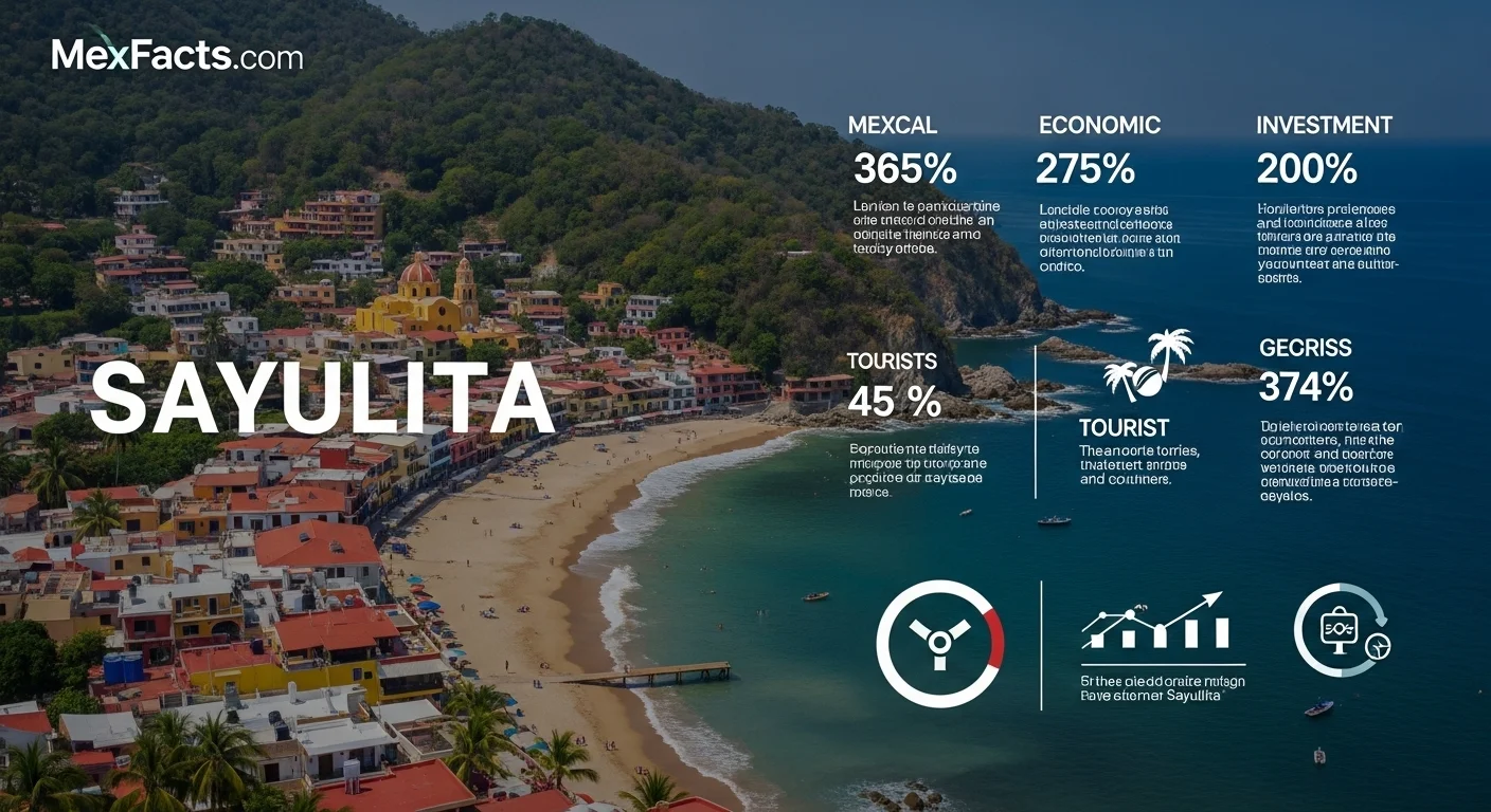 Mexican facts and data about Sayulita with statistical information