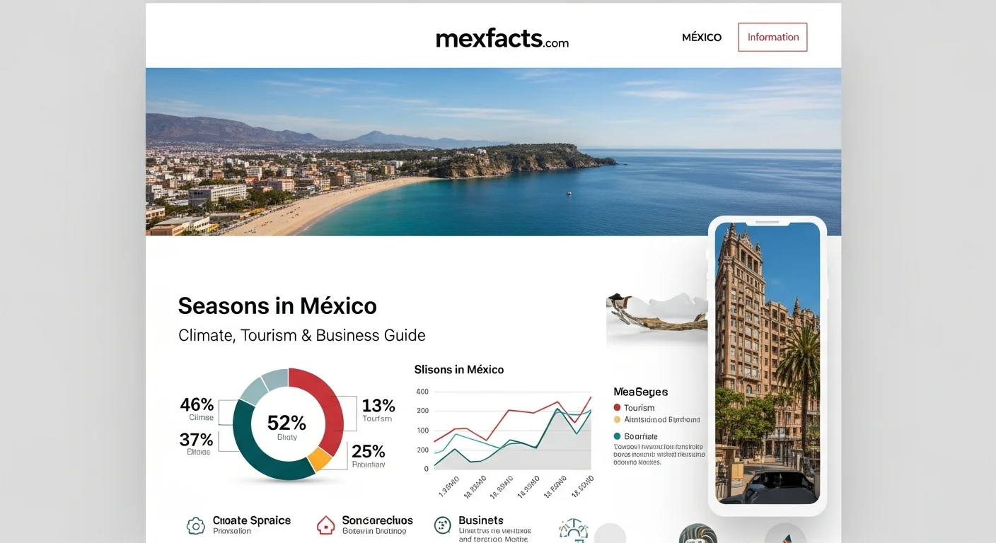 Mexican facts and data about Seasons with statistical information