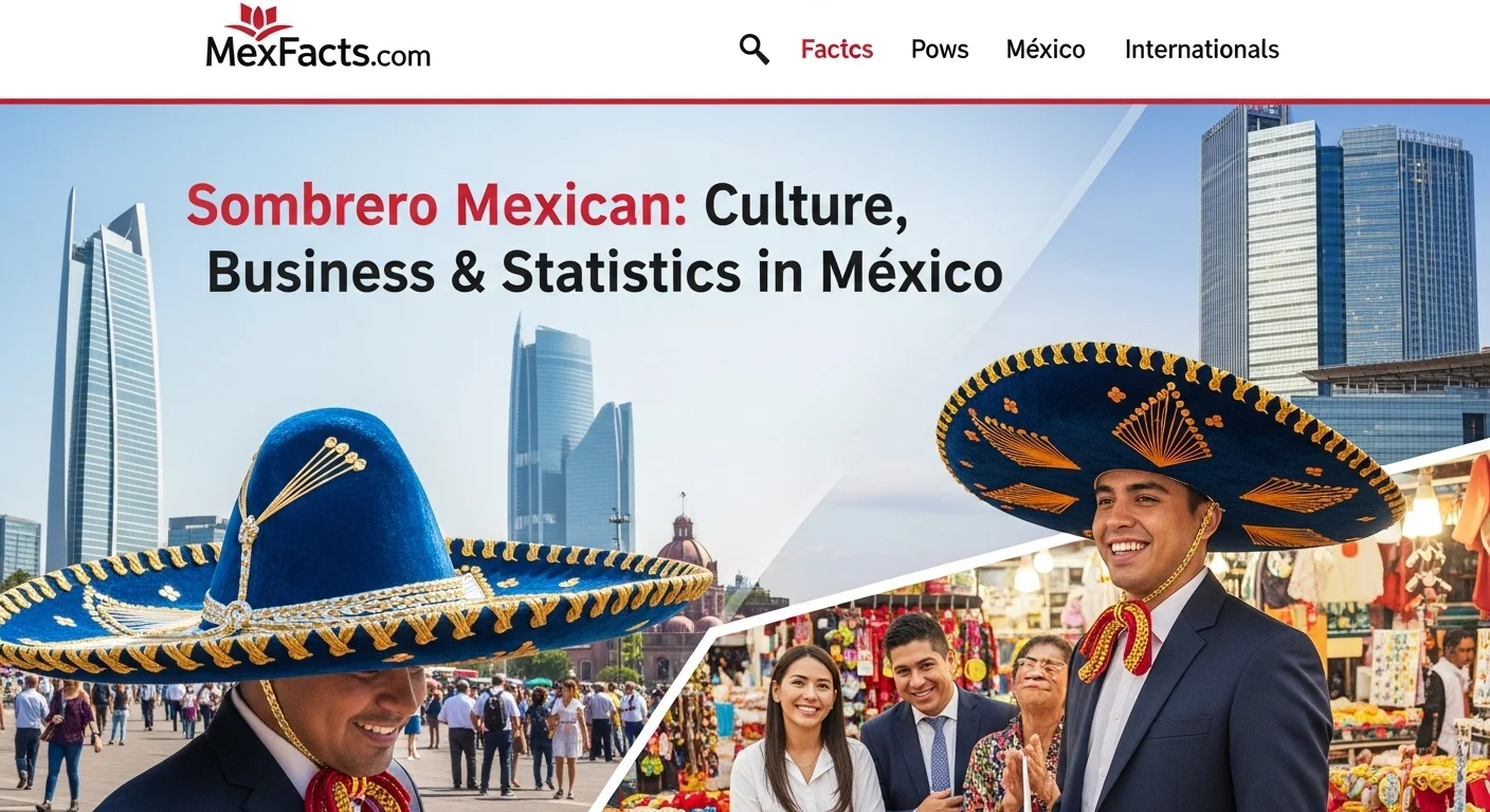 Sombrero Mexican statistics and information about Mexico for international audience