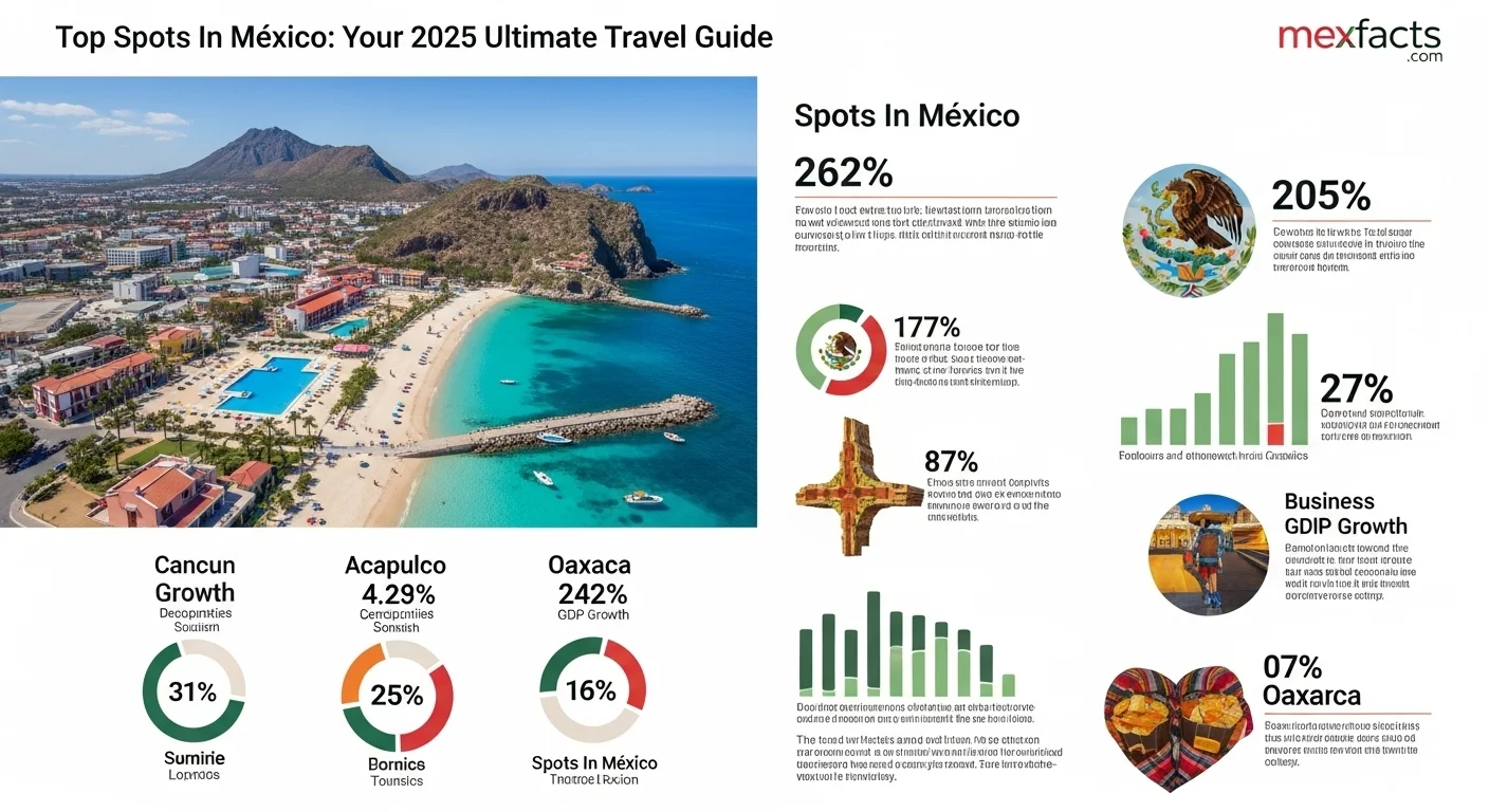 Mexican facts and data about Spots In Mexico with statistical information