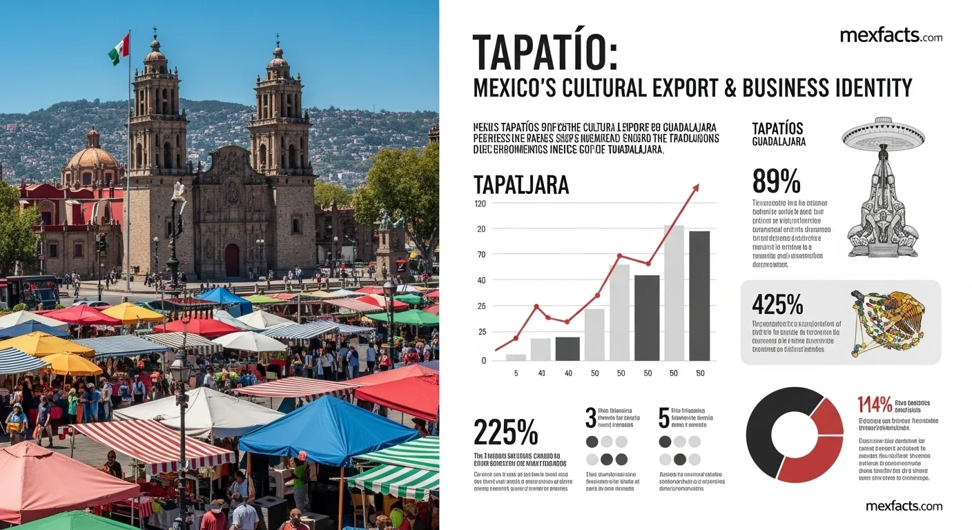 Mexican facts and data about Tapatio with statistical information