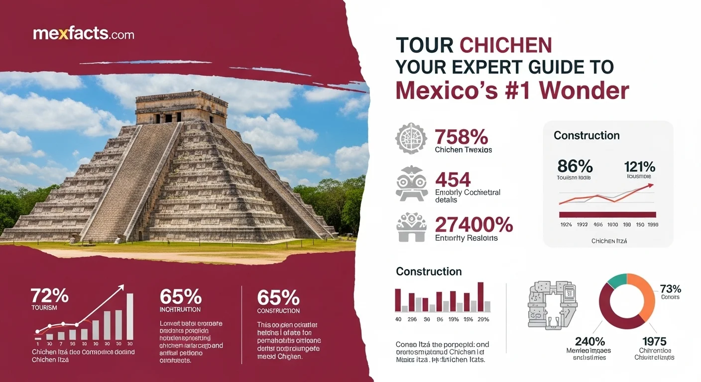 Mexican facts and data about Tour Chichen with statistical information