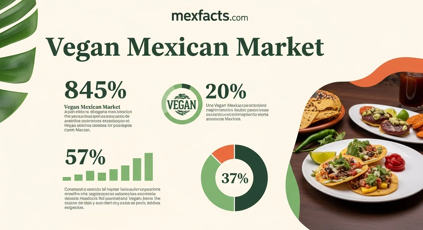 Mexican facts and data about Vegan Mexican with statistical information