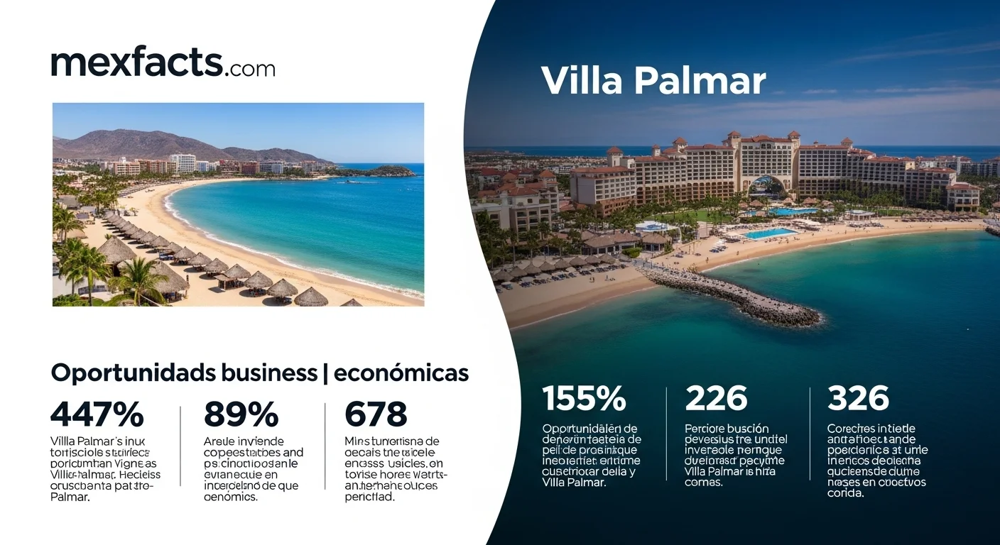Mexican facts and data about Villa Palmar with statistical information