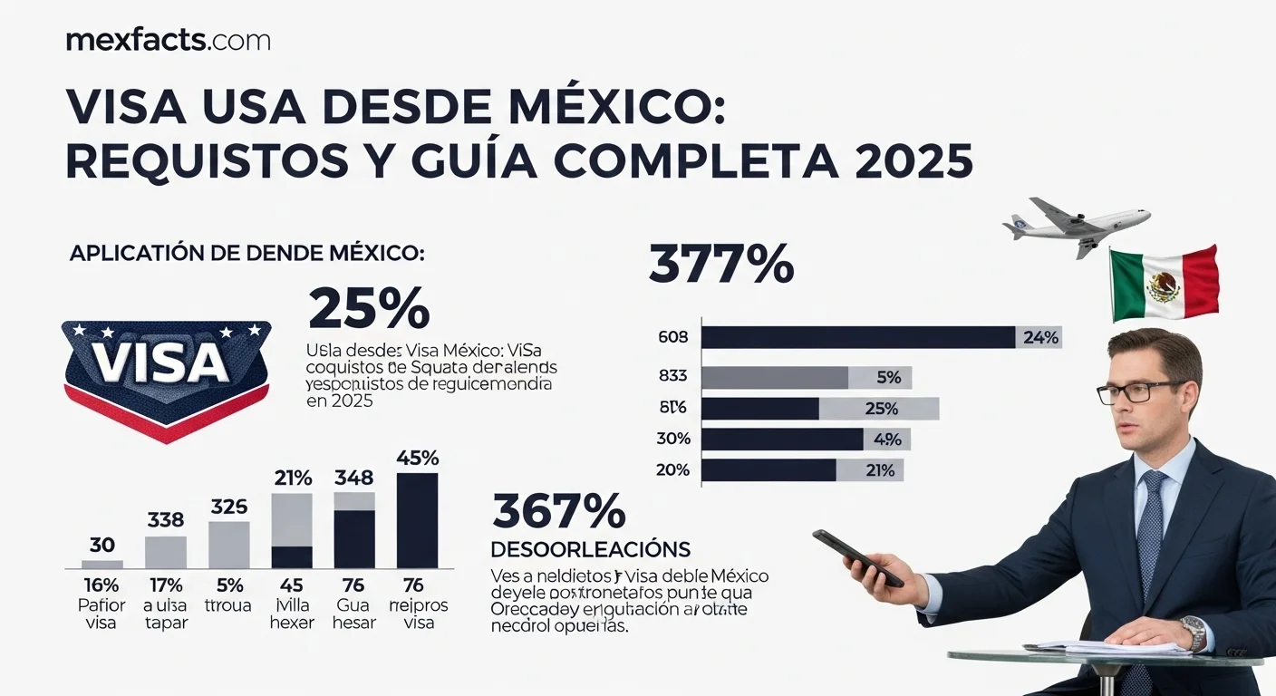 Mexican facts and data about Visa Usa with statistical information