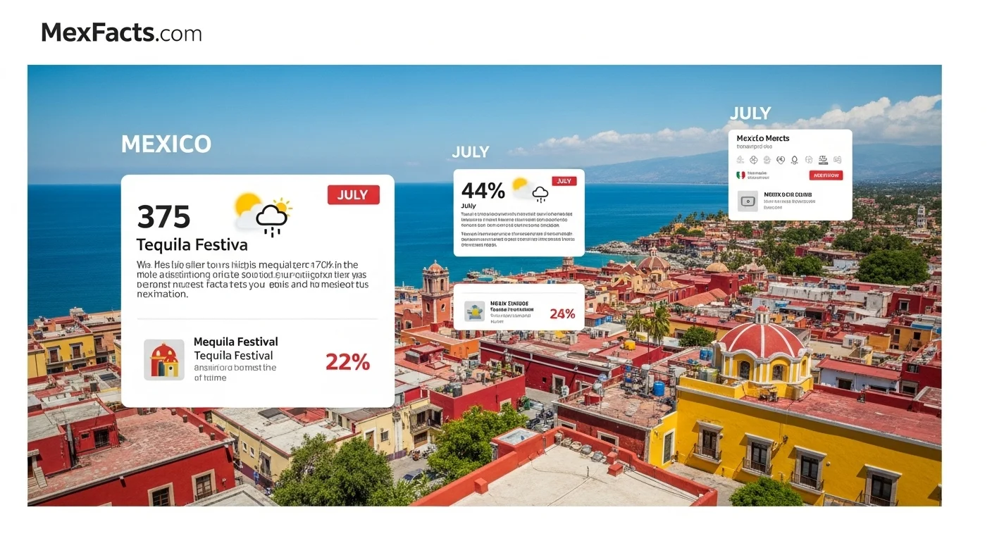 Mexican facts and data about Visit In July with statistical information