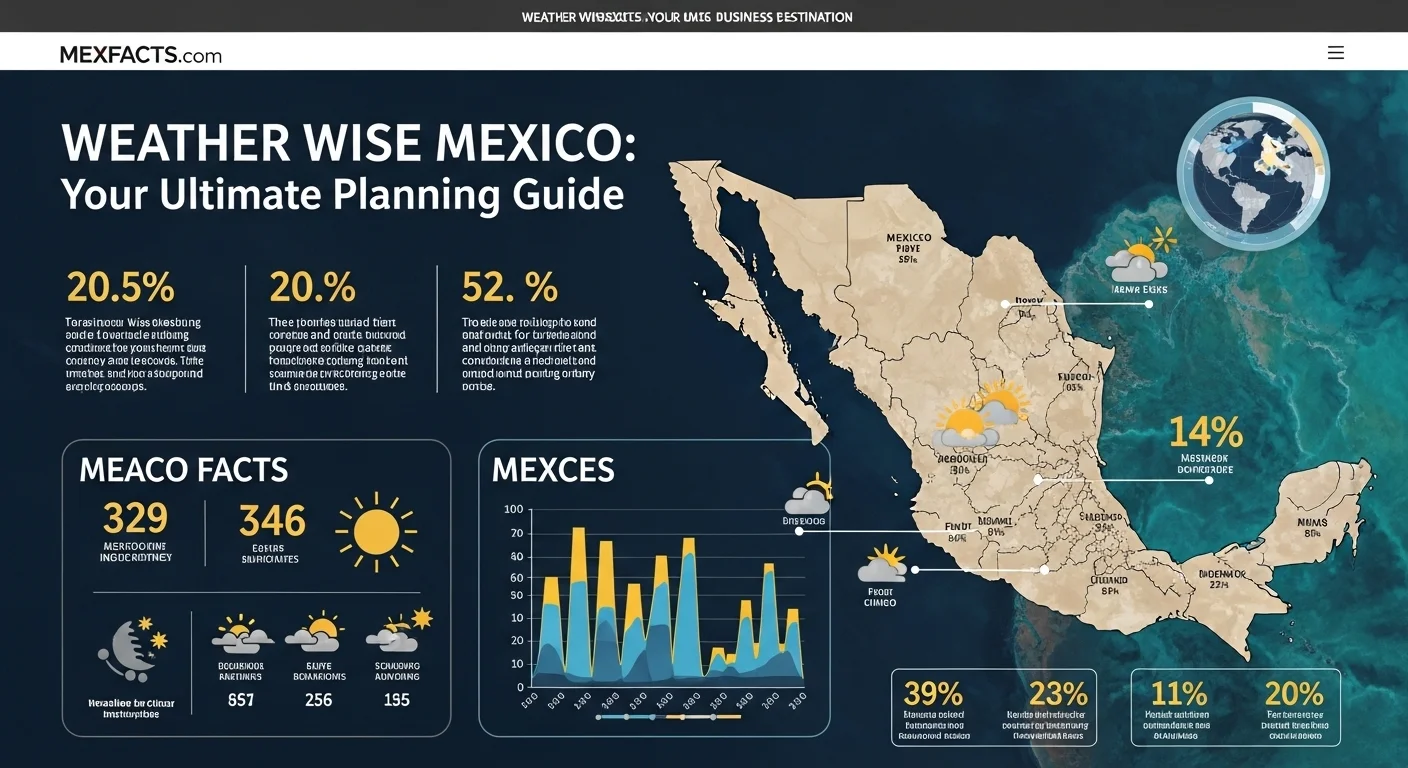 Mexican facts and data about Weather Wise with statistical information