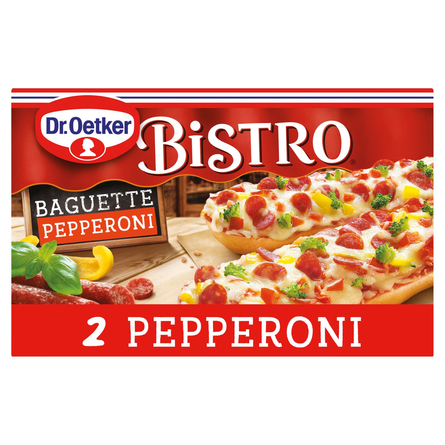 Dr. Oetker Bistro Pepperoni Pizza 2 Pack (250 g)