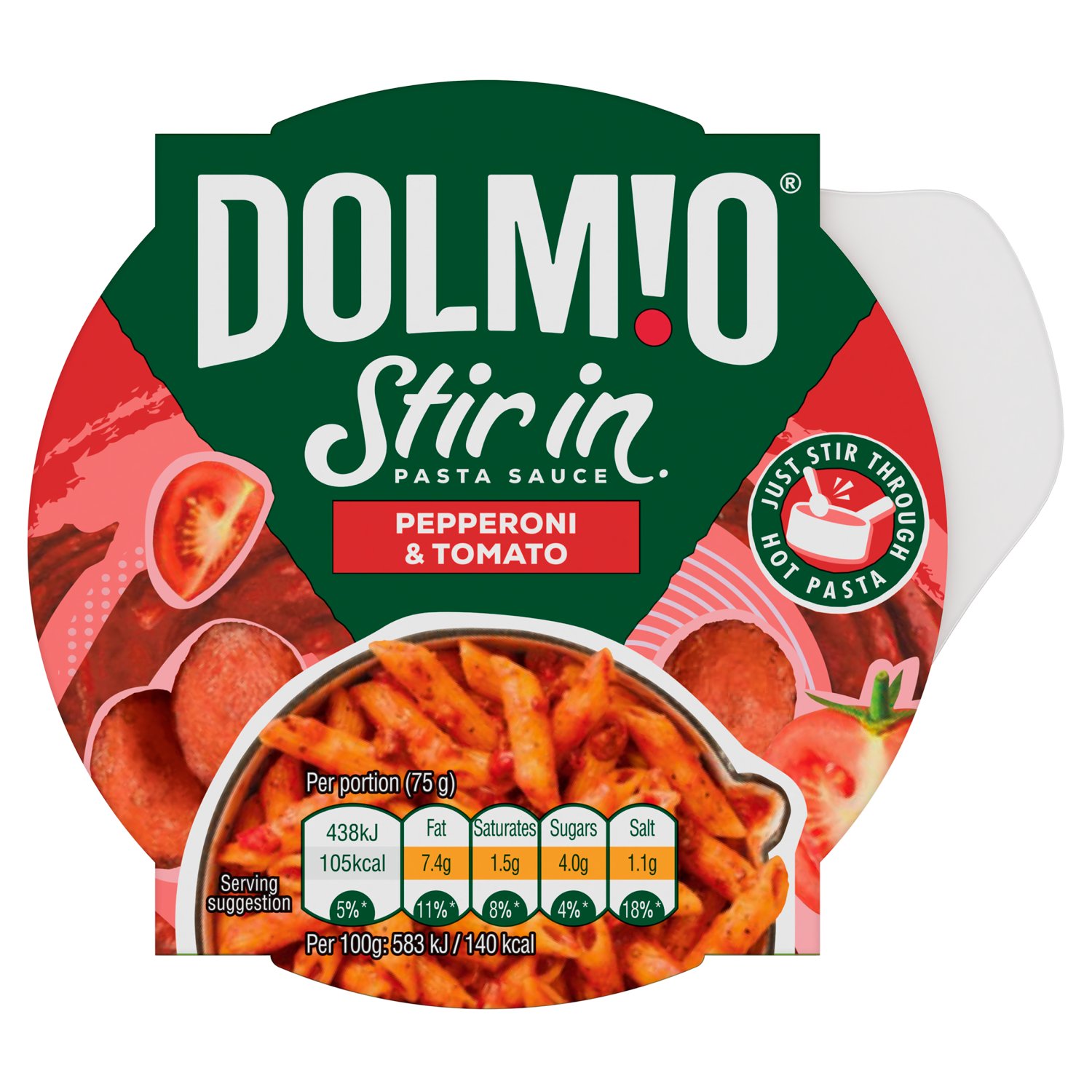 Dolmio Stir In Pepperoni and Tomato Pasta Sauce (150 g)