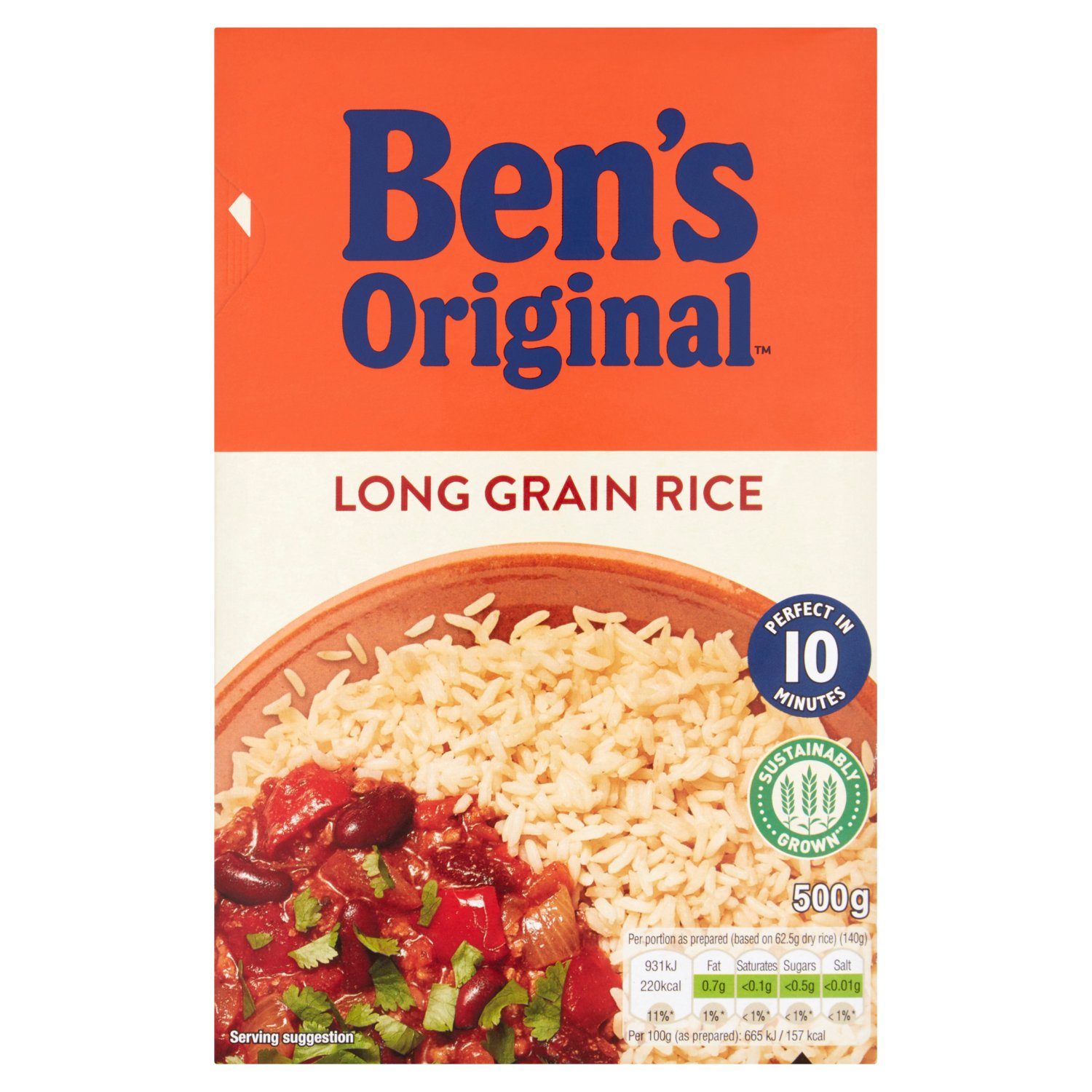 Ben's Original Loose Long Grain (500 g) - Storefront EN