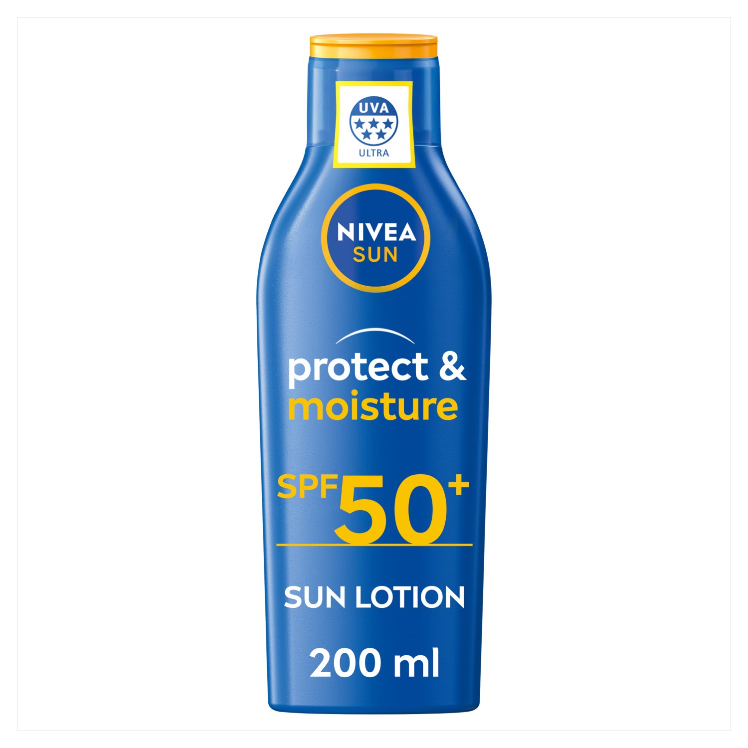 Nivea Sun Protect and Moisture Sun Lotion SPF 50+ (200 ml)