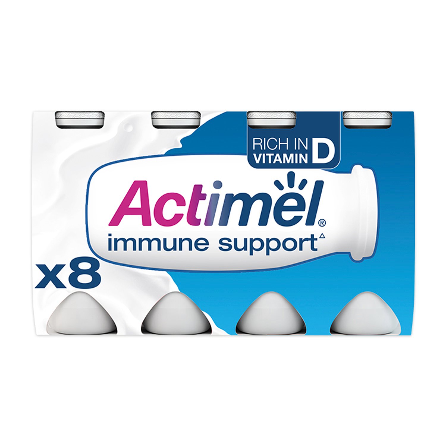 Danone Actimel Original Yogurt Drink 8 Pack (100 g)