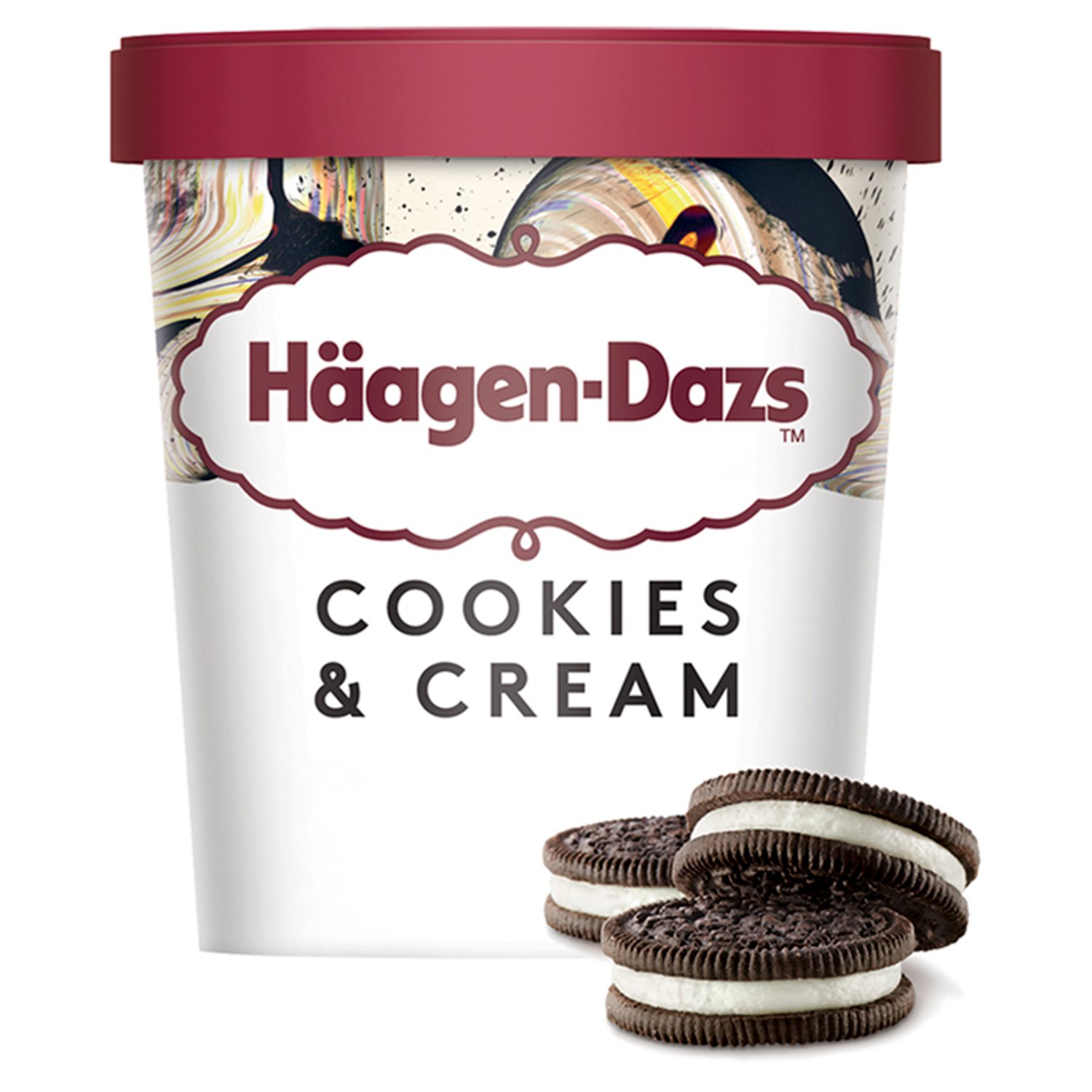 Haagen-Dazs Cookies & Cream Ice Cream (460 ml)