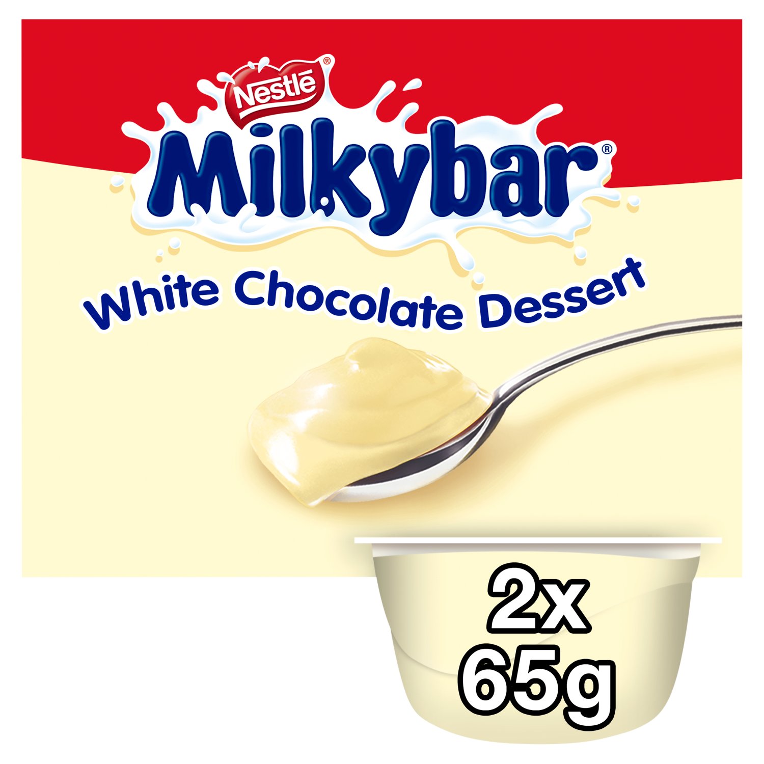 Nestle Milkybar White Chocolate Dessert 2 Pack (65 g)