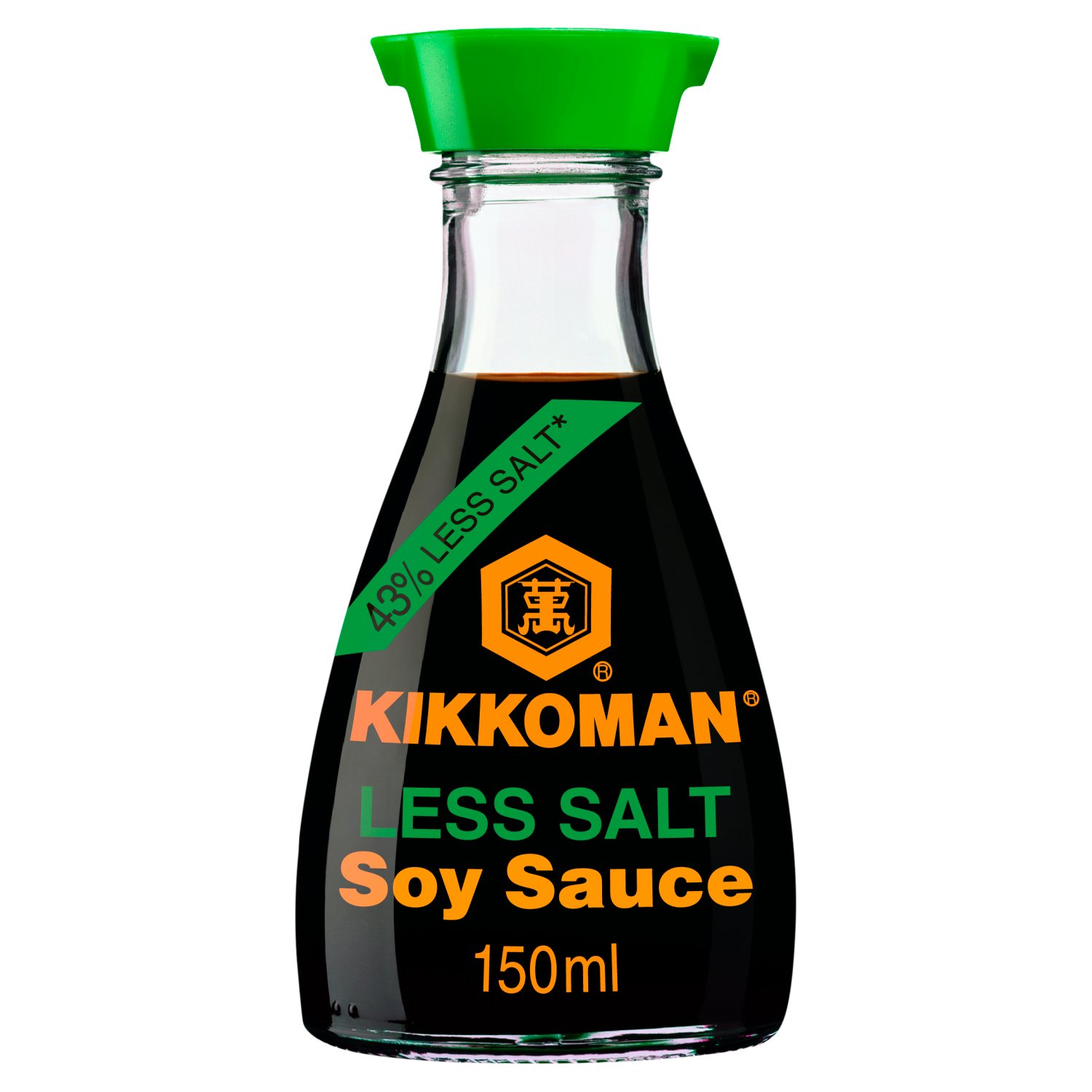 Kikkoman Less Salt Soy Sauce  (150 ml)