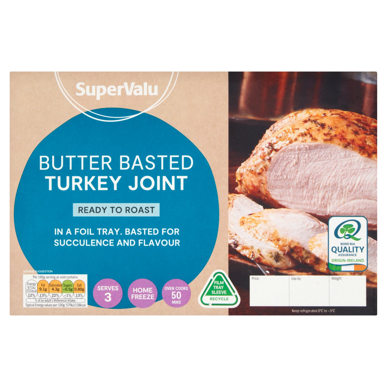 SuperValu Fresh Irish Butter Basted Turkey Joint (500 g) Storefront EN