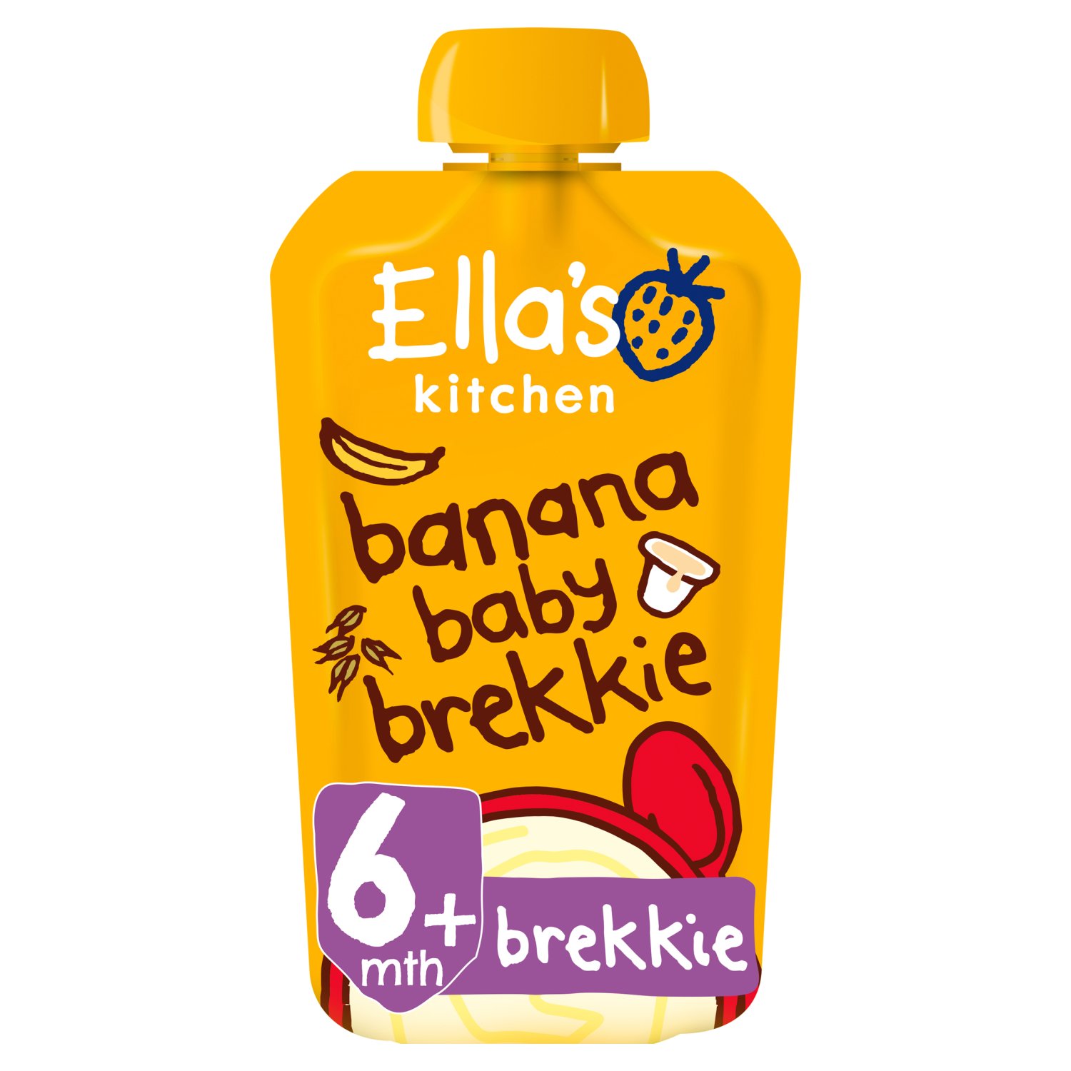 Ella's Kitchen Banana Baby Brekkie 6+ Months (100 g)
