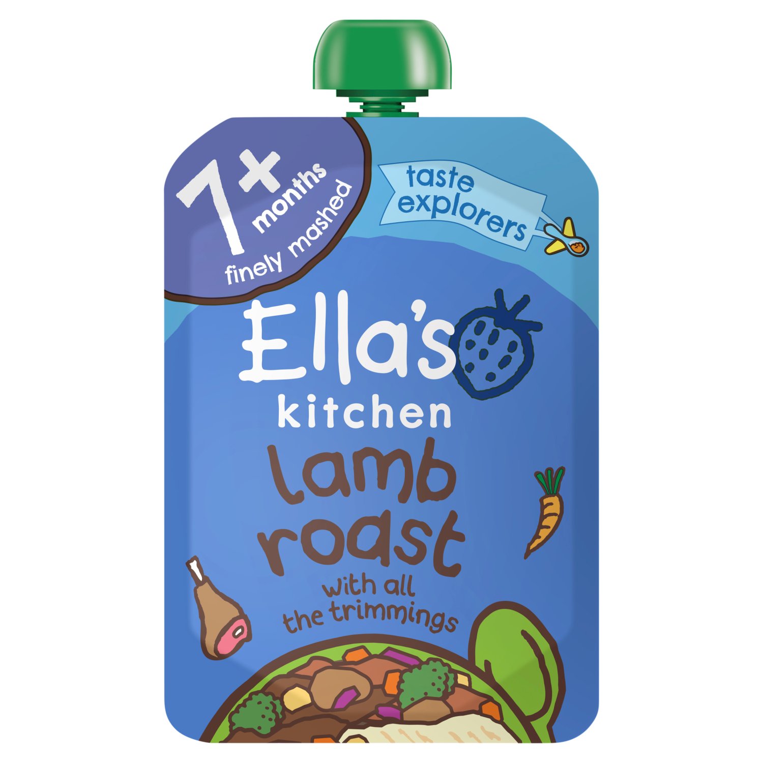 Ellas Kitchen Lamb Roast Dinner 7+ Months (130 g)