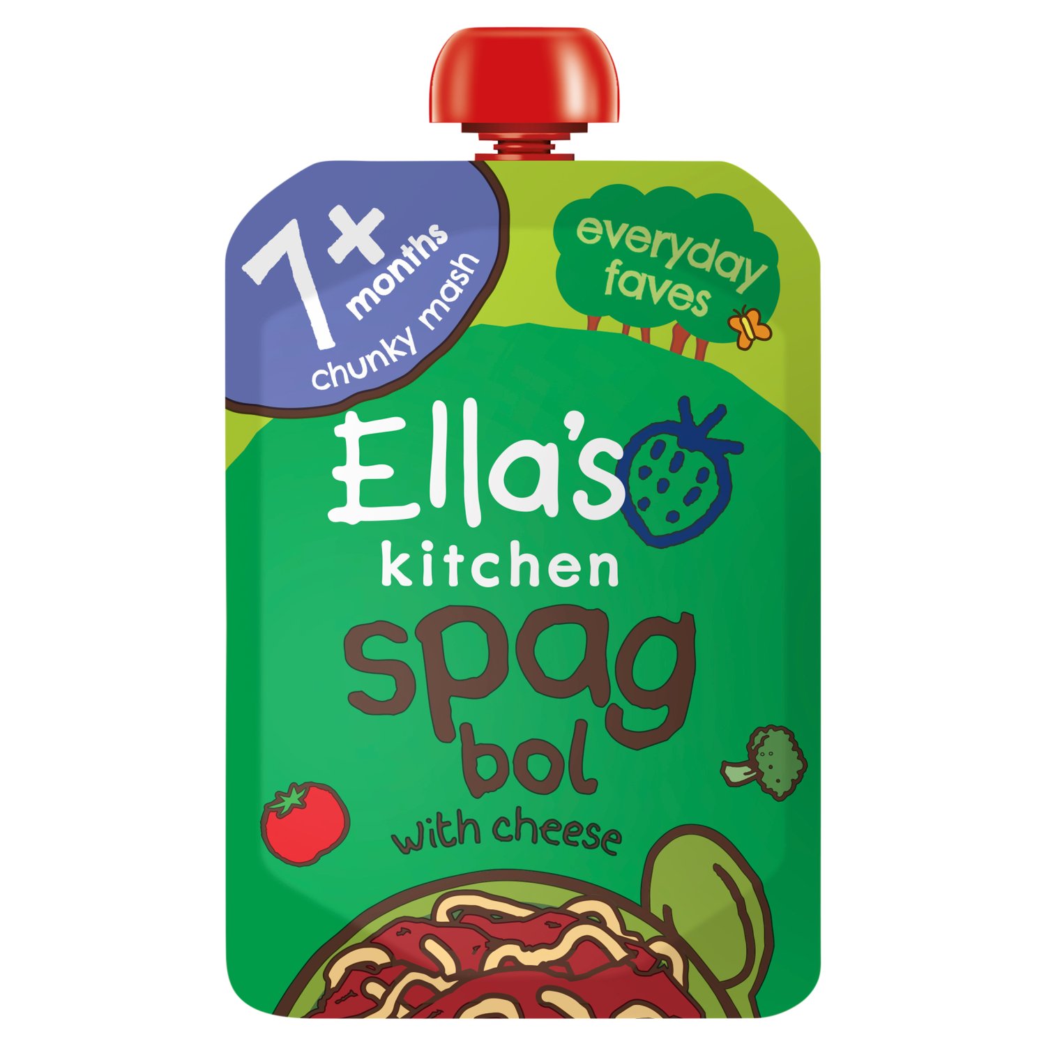 Ella's Kitchen Spag Bol 7+ Months (130 g)
