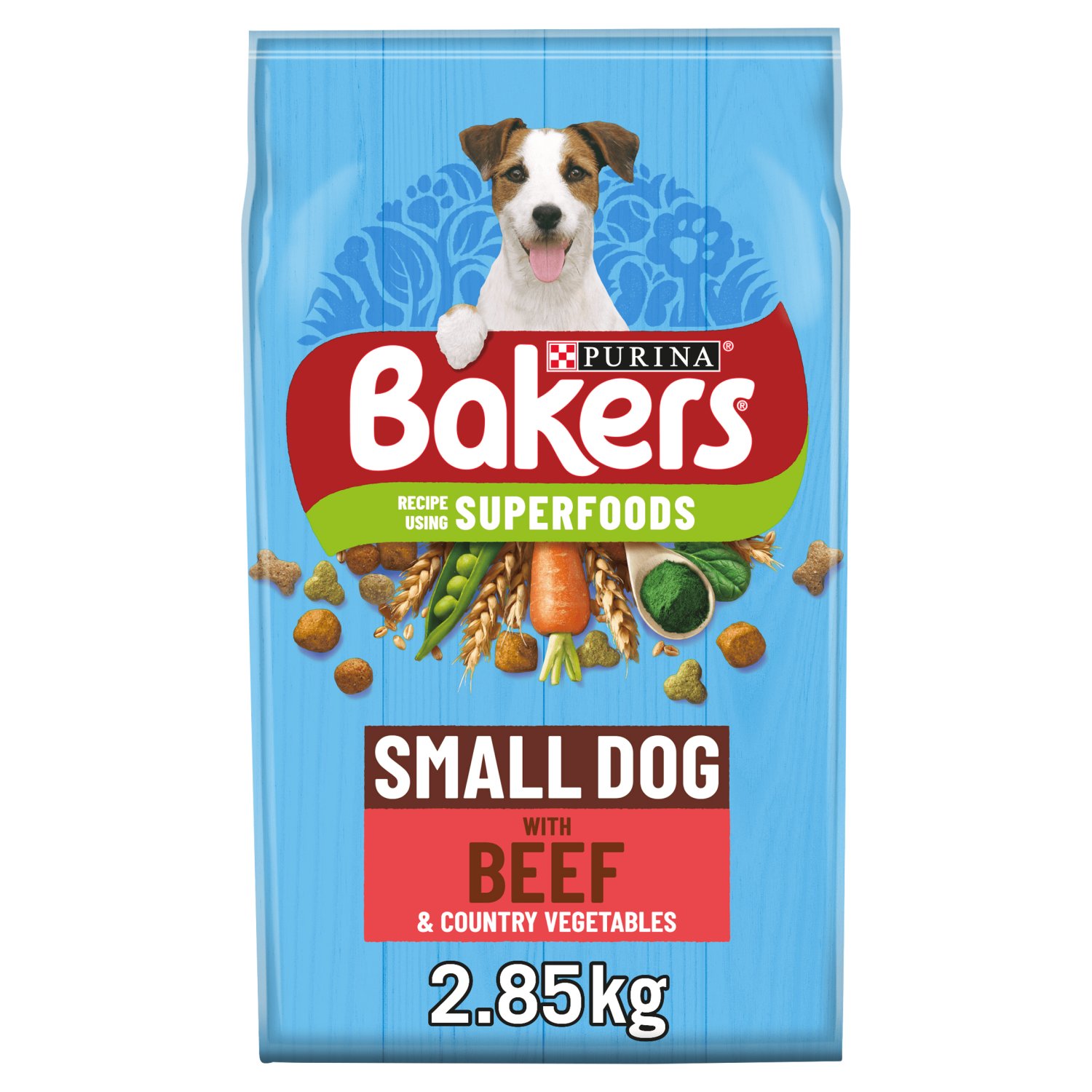 Bakers Beef & Vegetable Small Dog Food (2.85 kg)