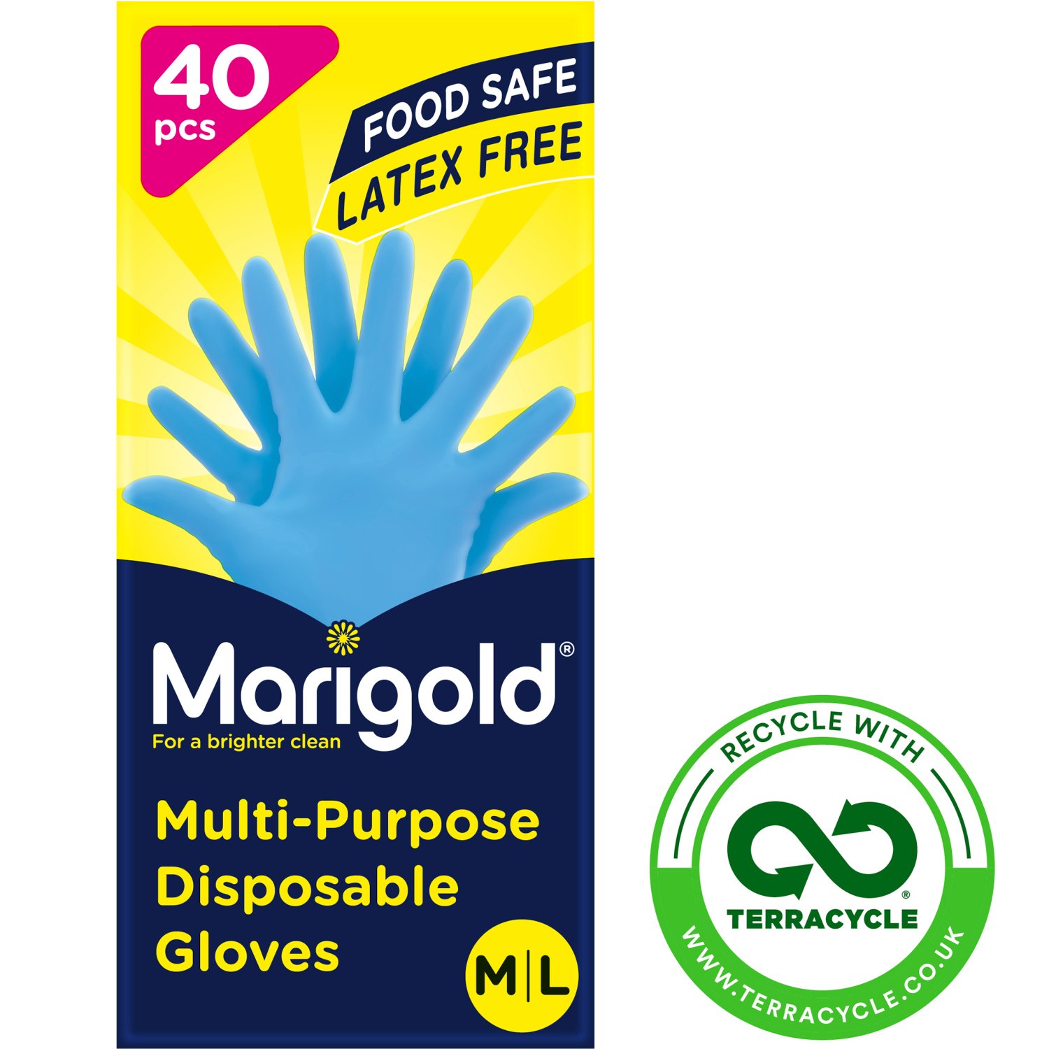 Marigold Extra Sale Disposable Gloves (40 Piece)