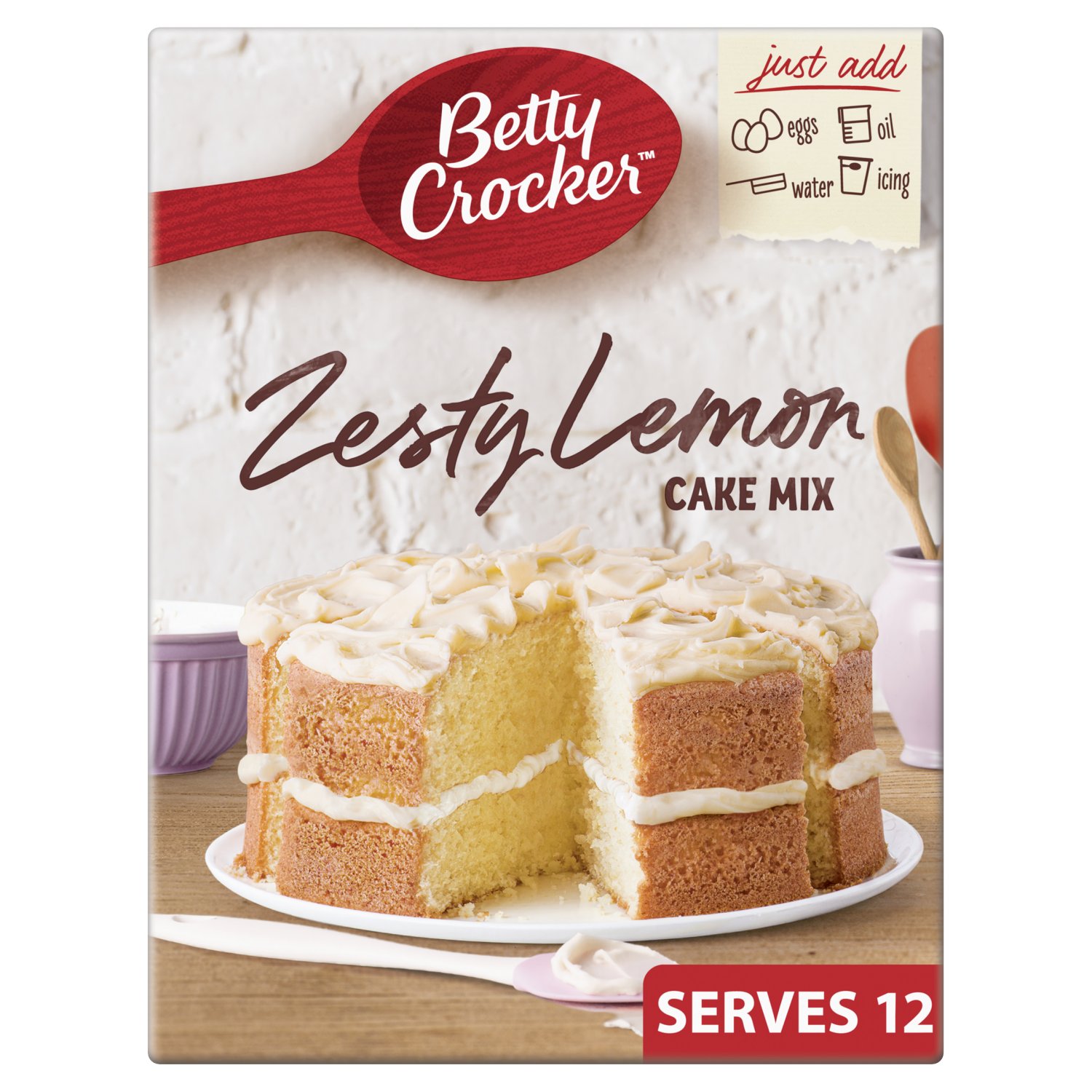 Betty Crocker Zesty Lemon Cake Mix (425 g)