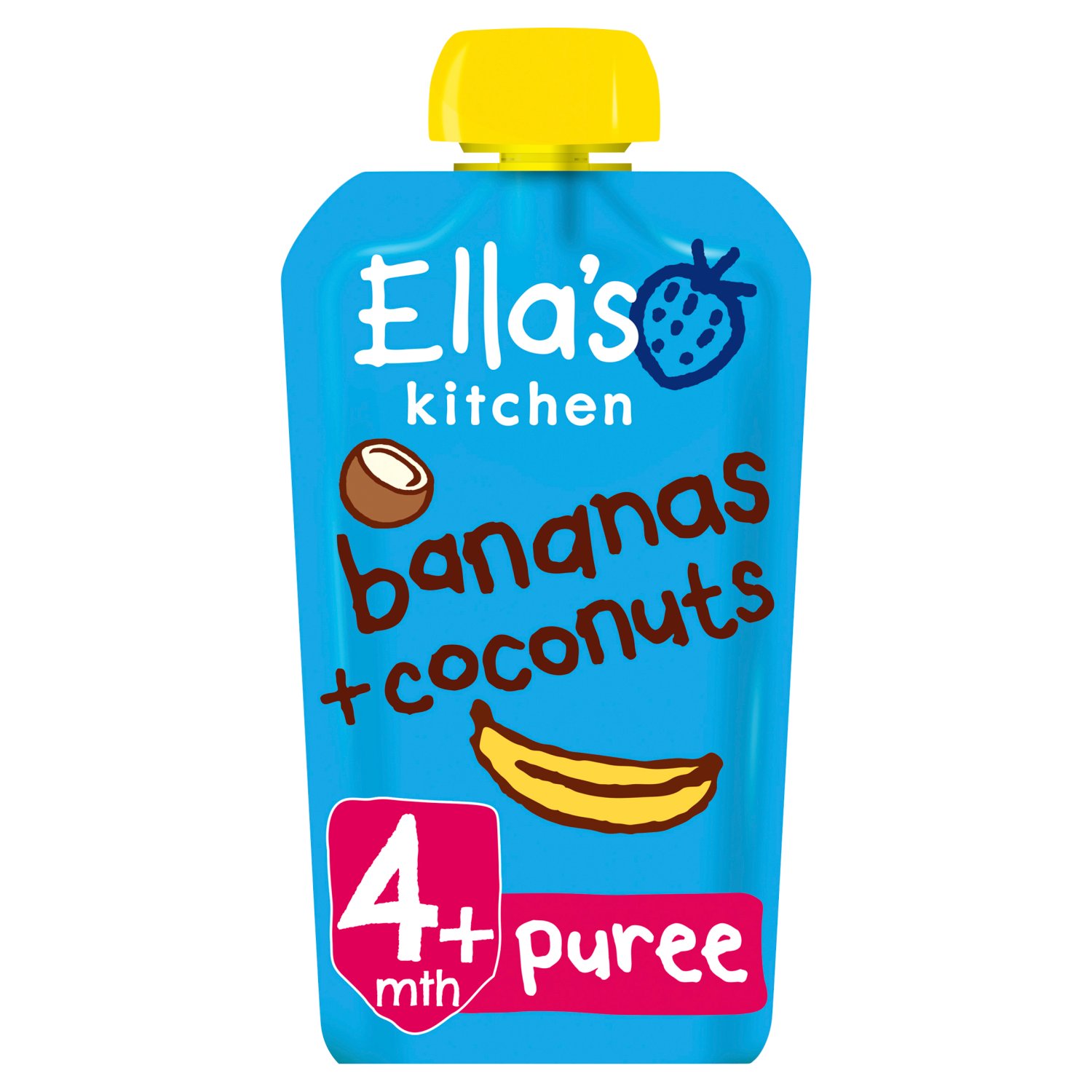 Ella's Kitchen Bananas & Coconuts 4+ Months (120 g)
