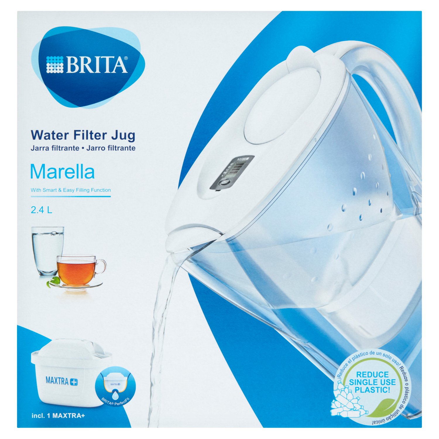 Brita Marella Cool White Maxtra Plus Cartridge (1 Piece)