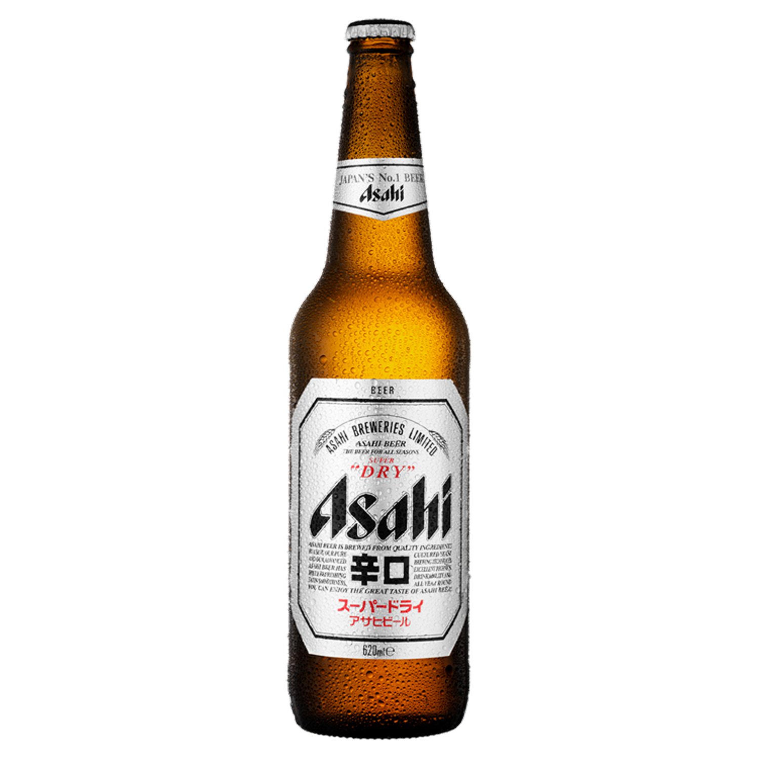 Asahi Super Dry Beer Bottle (620 ml)