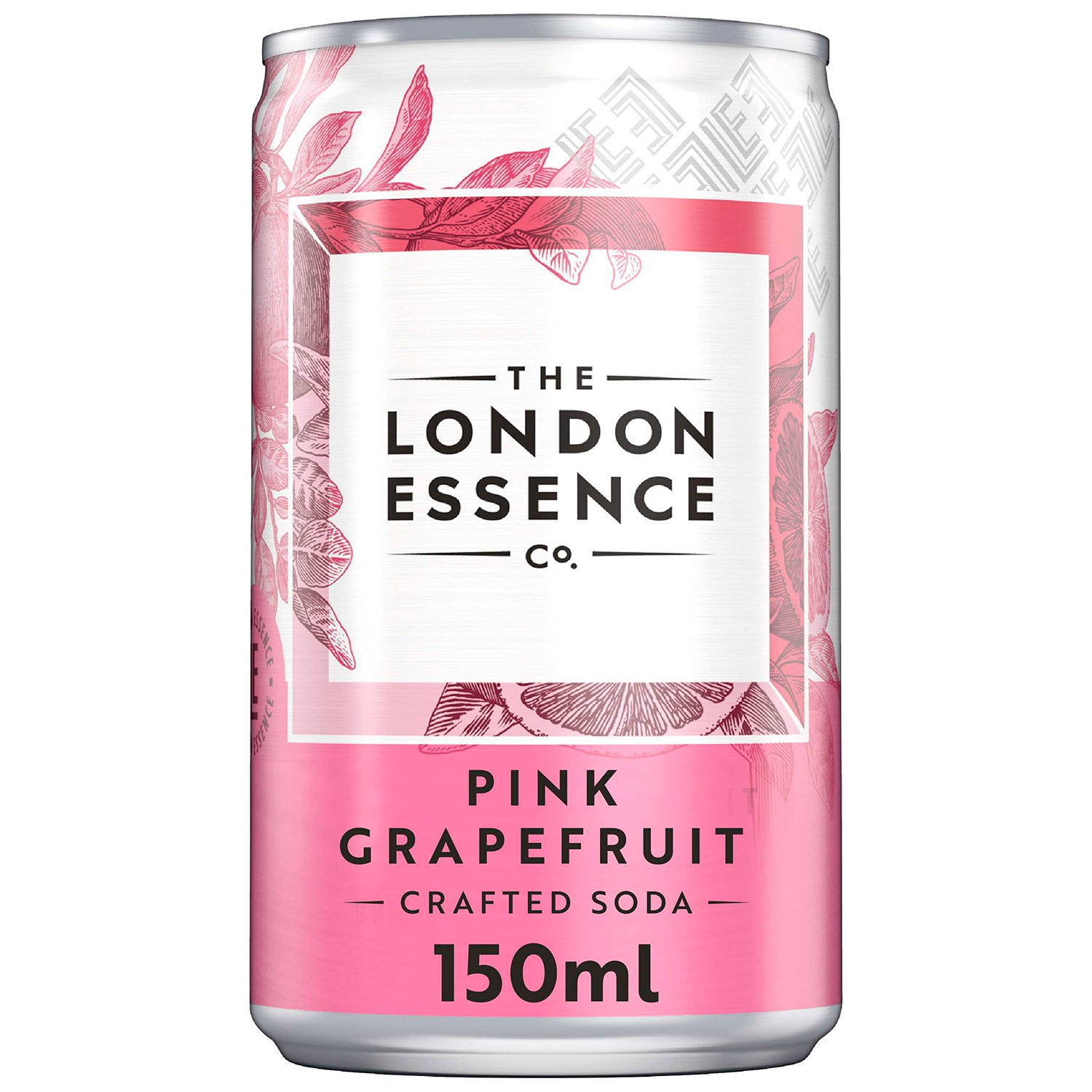 The London Essence Co Pink Grapefruit Soda Can 6 Pack (150 ml)