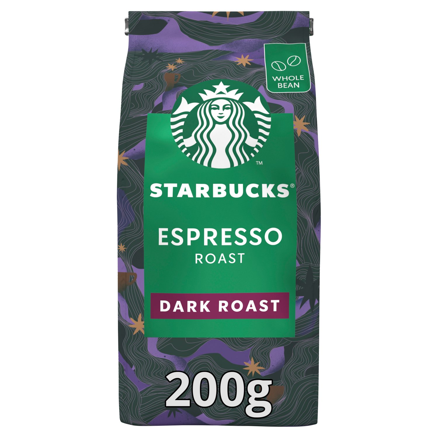 Starbucks Espresso Dark Roast Coffee Beans (200 g)