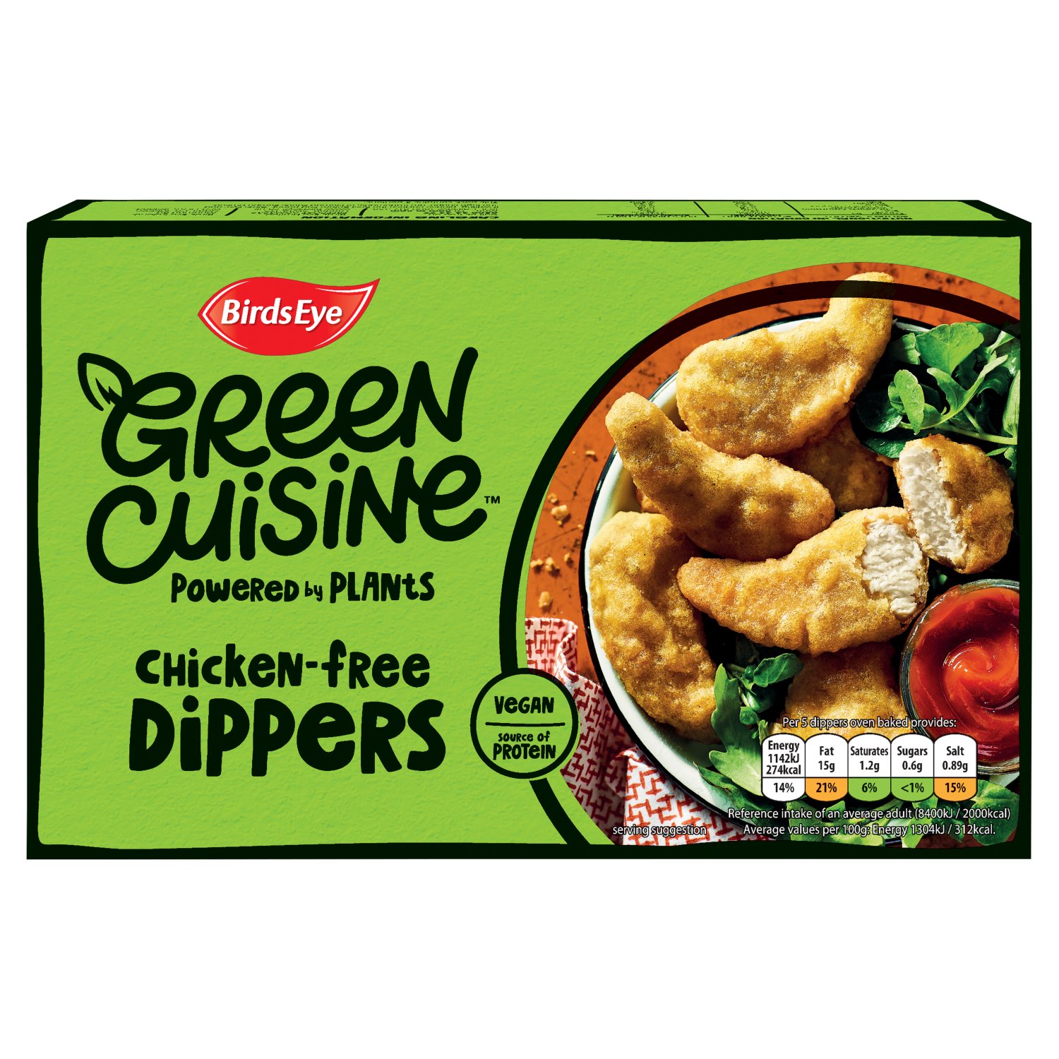 Birds Eye Green Cuisine Dippers (220 g) Storefront EN