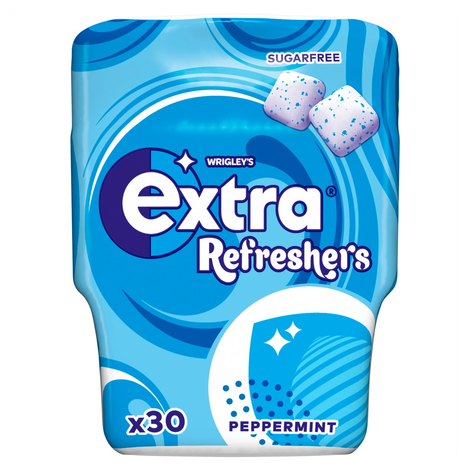 Extra Refreshers Peppermint Gum Bottle (67.2 g) - Storefront EN