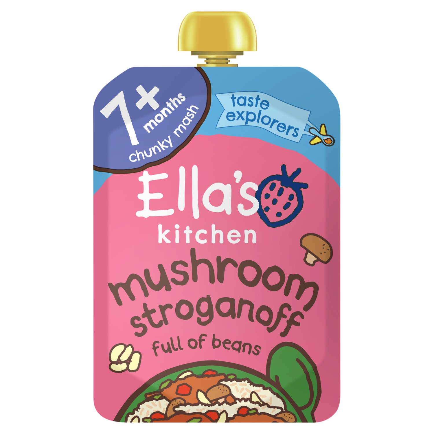 Ellas Mushroom Stroganoff Stage 2 (130 g)