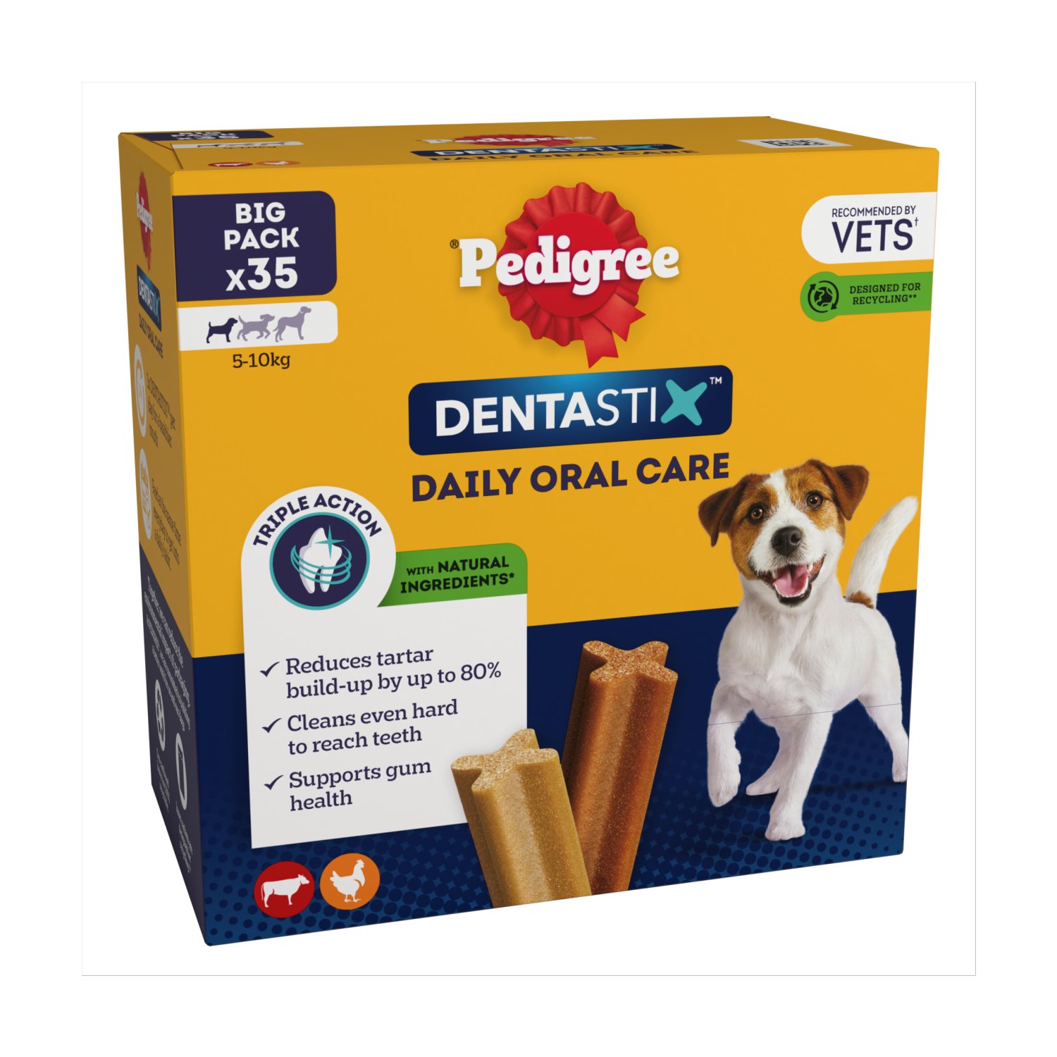 Pedigree Dentastix Daily Small Dog 35 Pack (550 g)