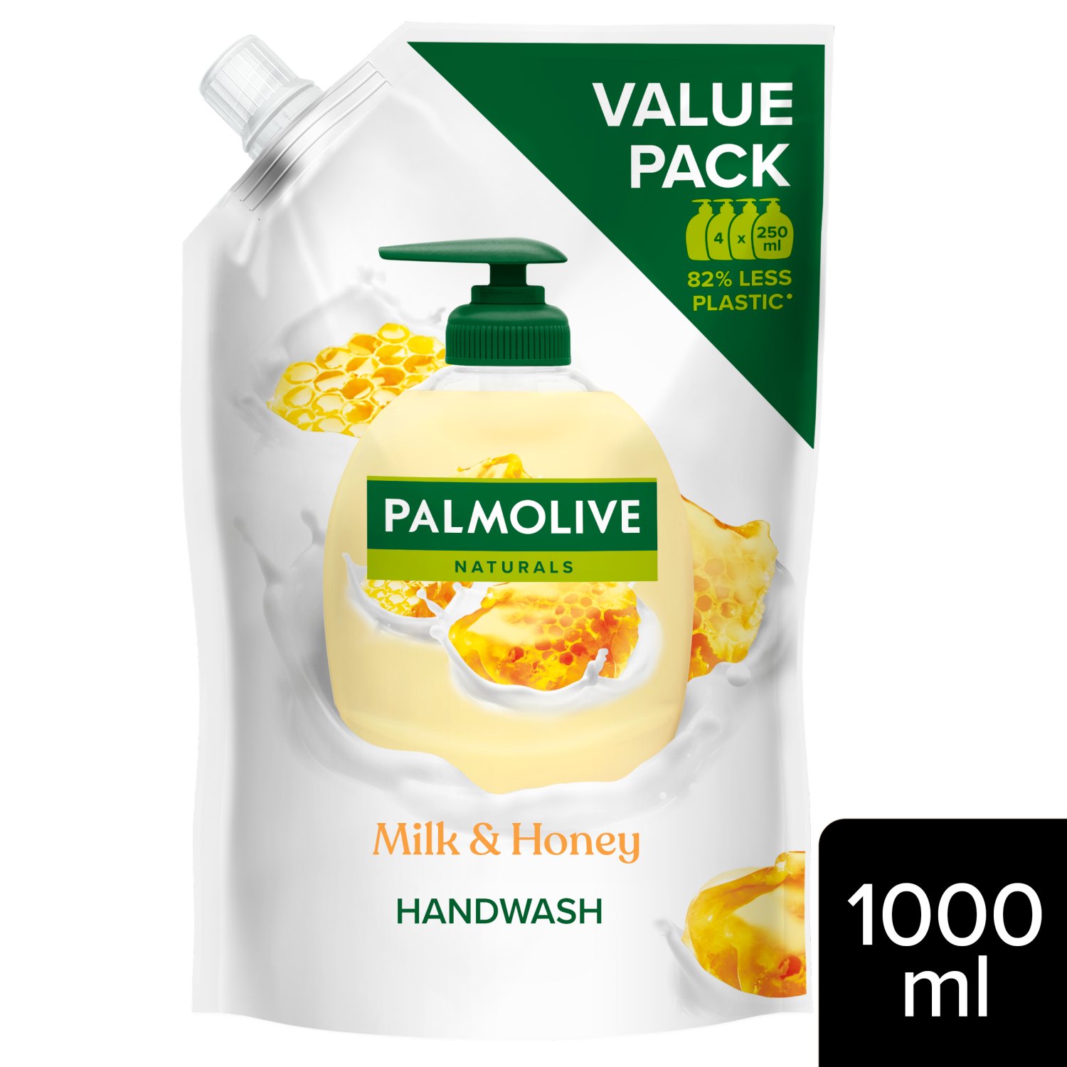 Palmolive Liquid Hand Soap Milk & Honey Doy Pack (1 L)