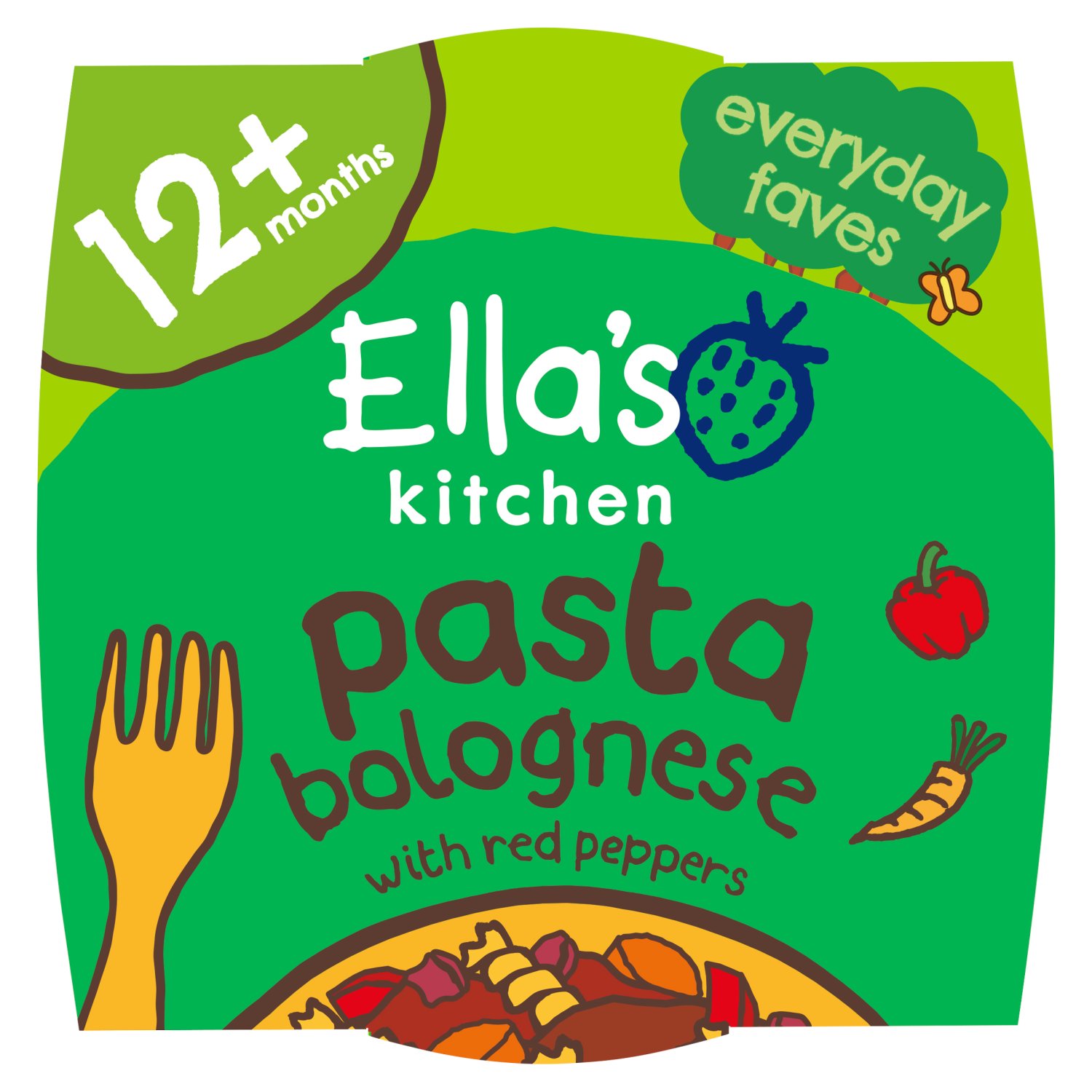 Ellas Kitchen Pasta Bolognaise Stage 4 (200 g)