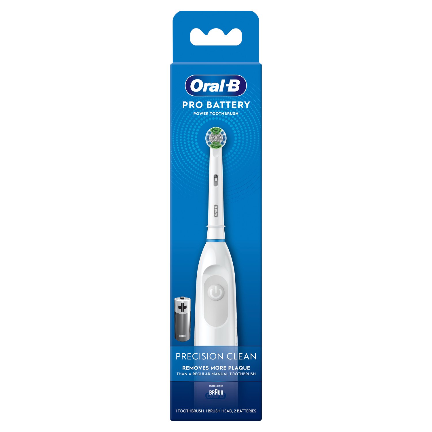 Oral-b Precision Clean White Db5 Battery Toothbrush (1 Piece)