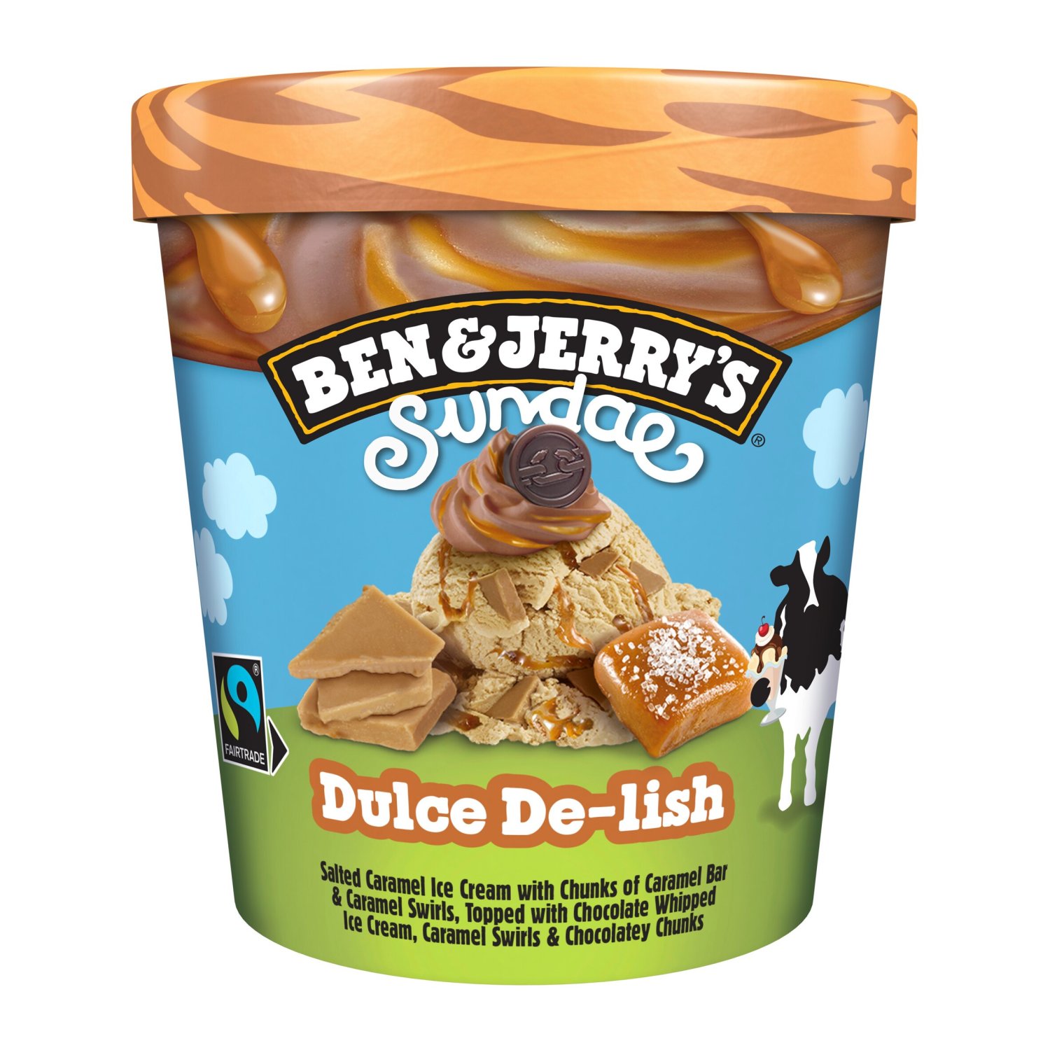 Ben & Jerry's Dulce De-lish Sundae (427 ml)