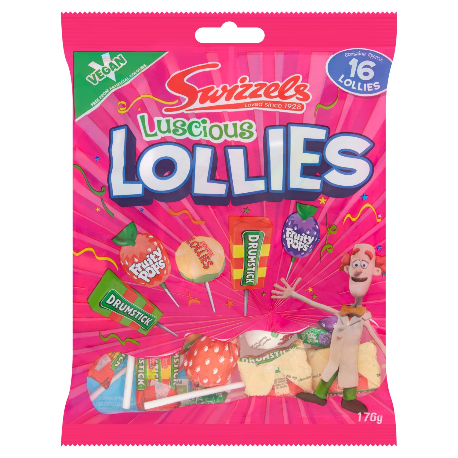 Swizzels Luscious Lollies Bag (176 g)