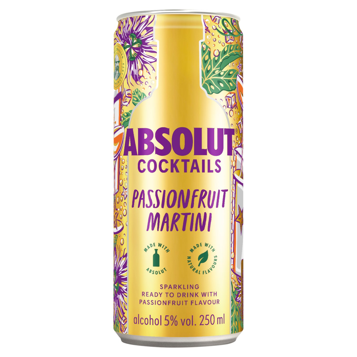Absolut Passionfruit Ready to Drink (250 ml)